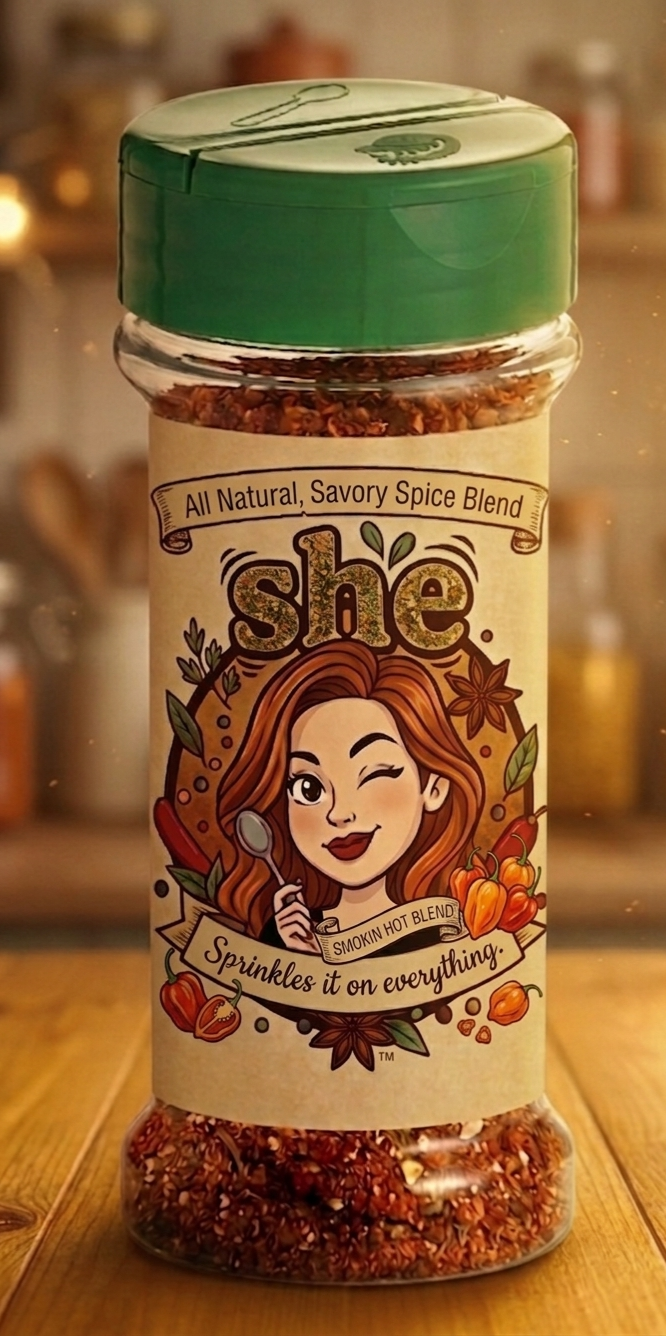 Smokin Hot Blend 2 oz. Shaker