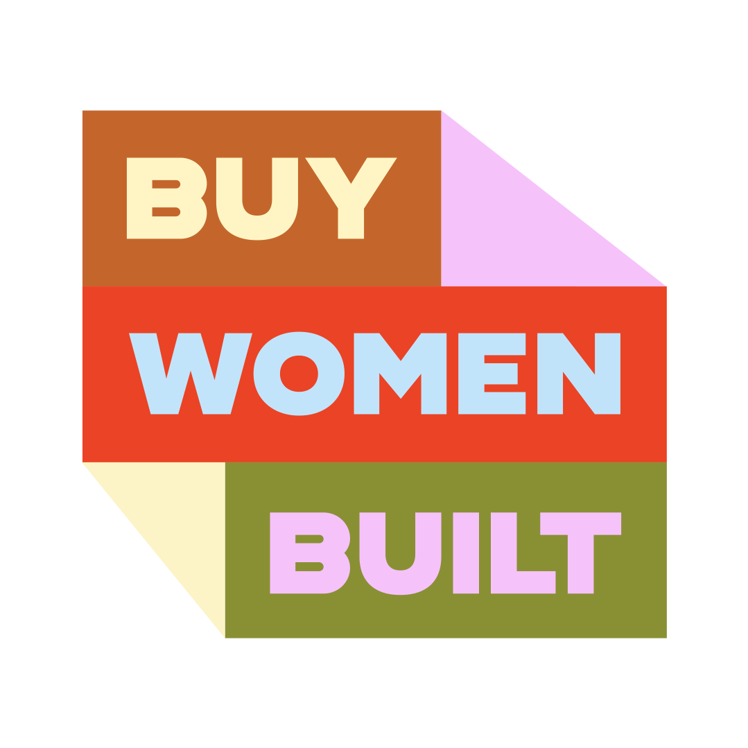 Buy Women Built logo supporting women-founded businesses