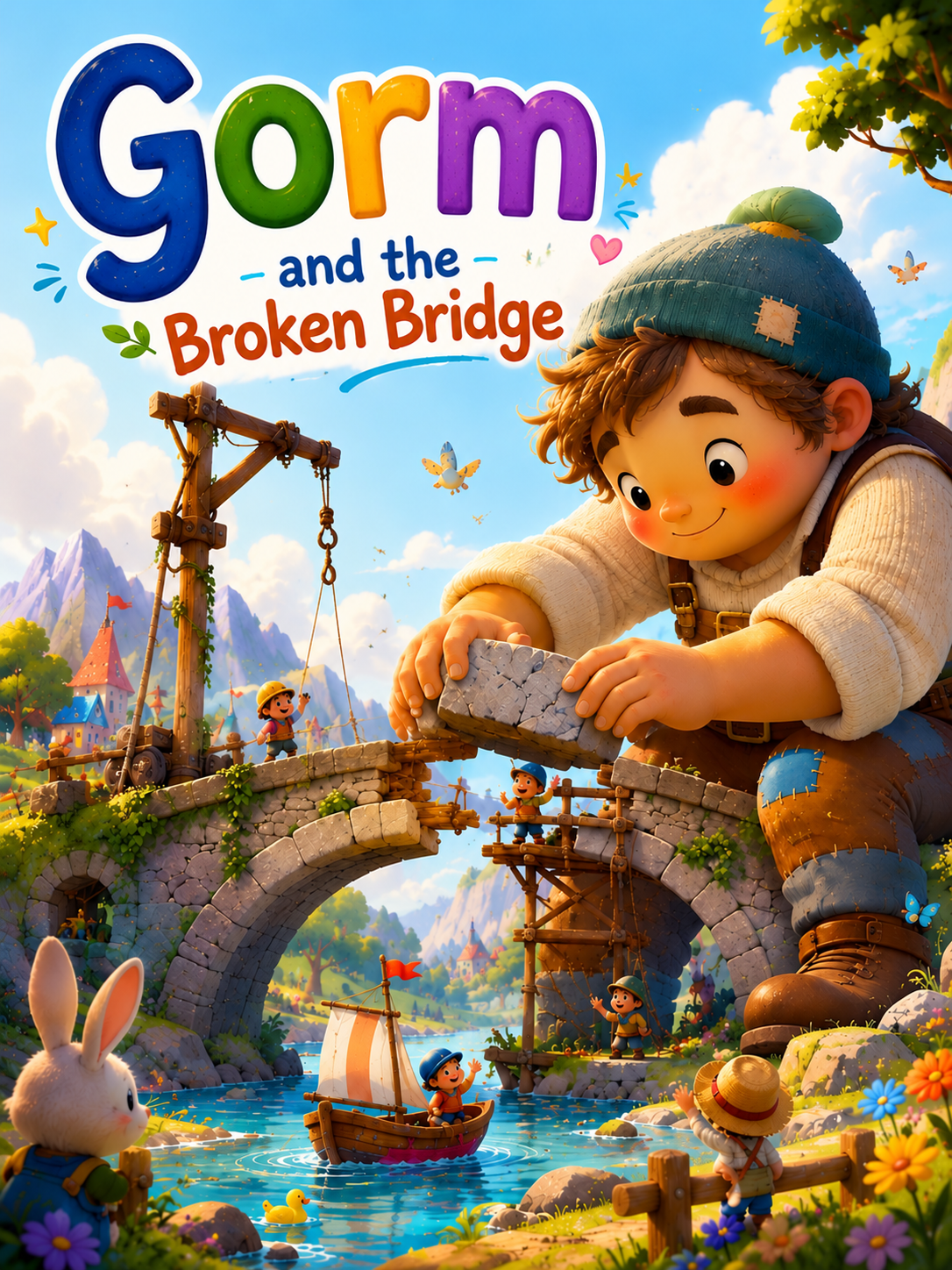 Gorm and the Broken Bridge — book cover