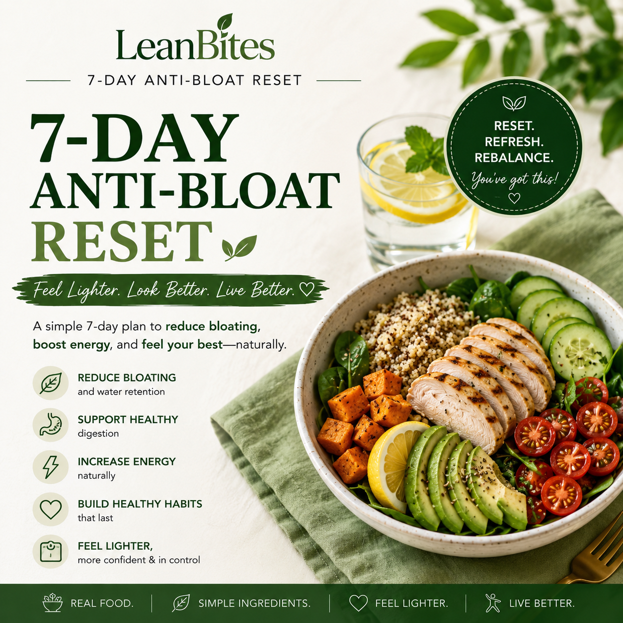 7-Day Anti-Bloat Reset