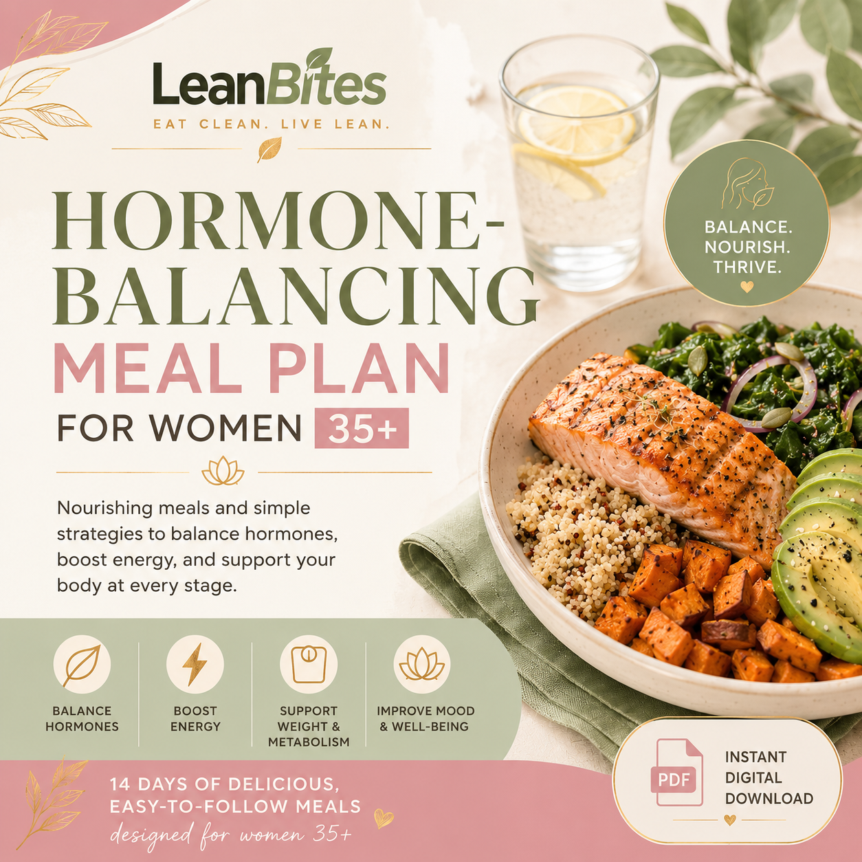 9-Day Hormone-Balancing Meal Plan for Women 35+