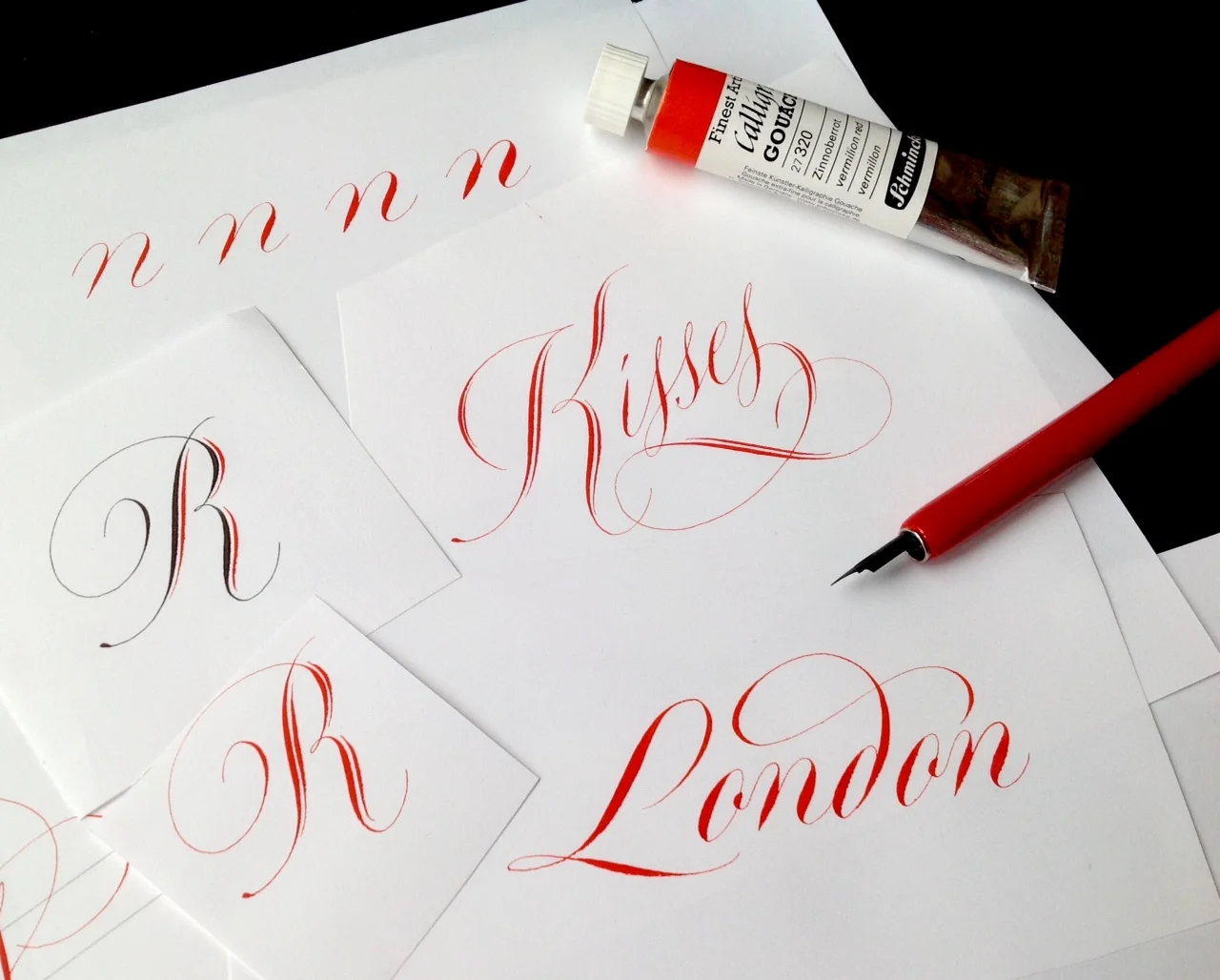 Rachel Yallop copperplate examples