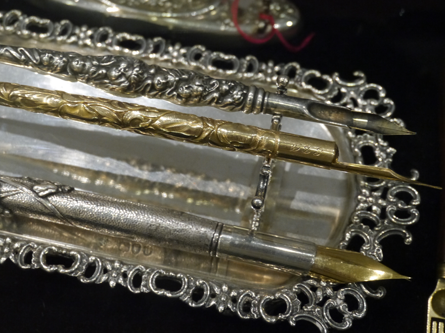 Collectible dip pens at the Fountain Pens at the London Writing Equipment Show