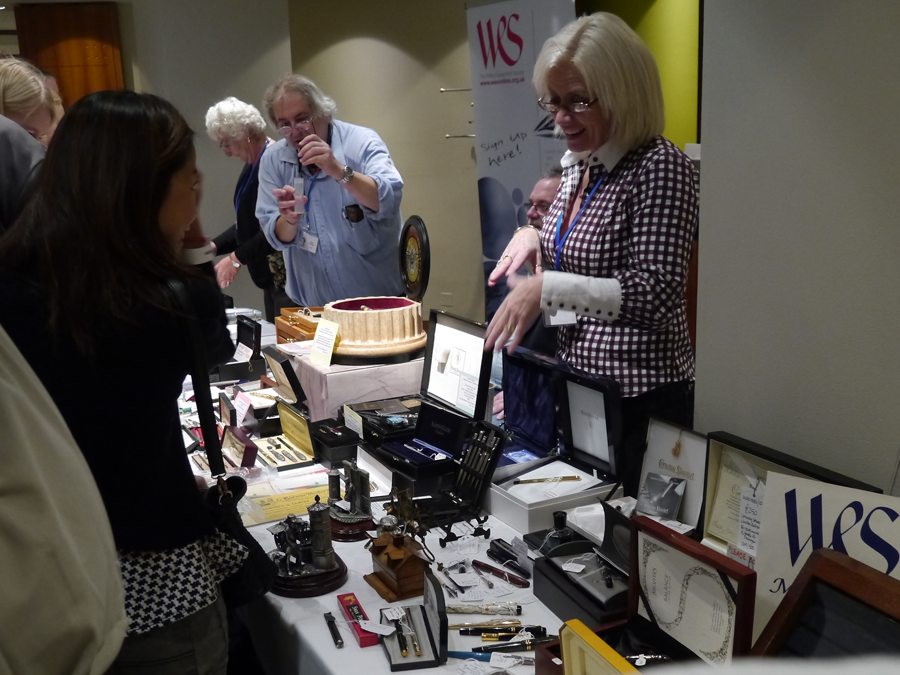 WES Writing Equipment Show display