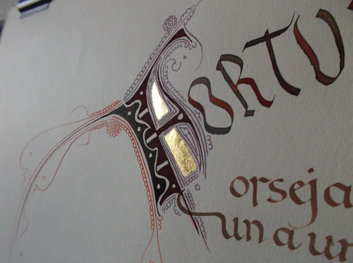Learn calligraphy with Keith and Amanda Adams