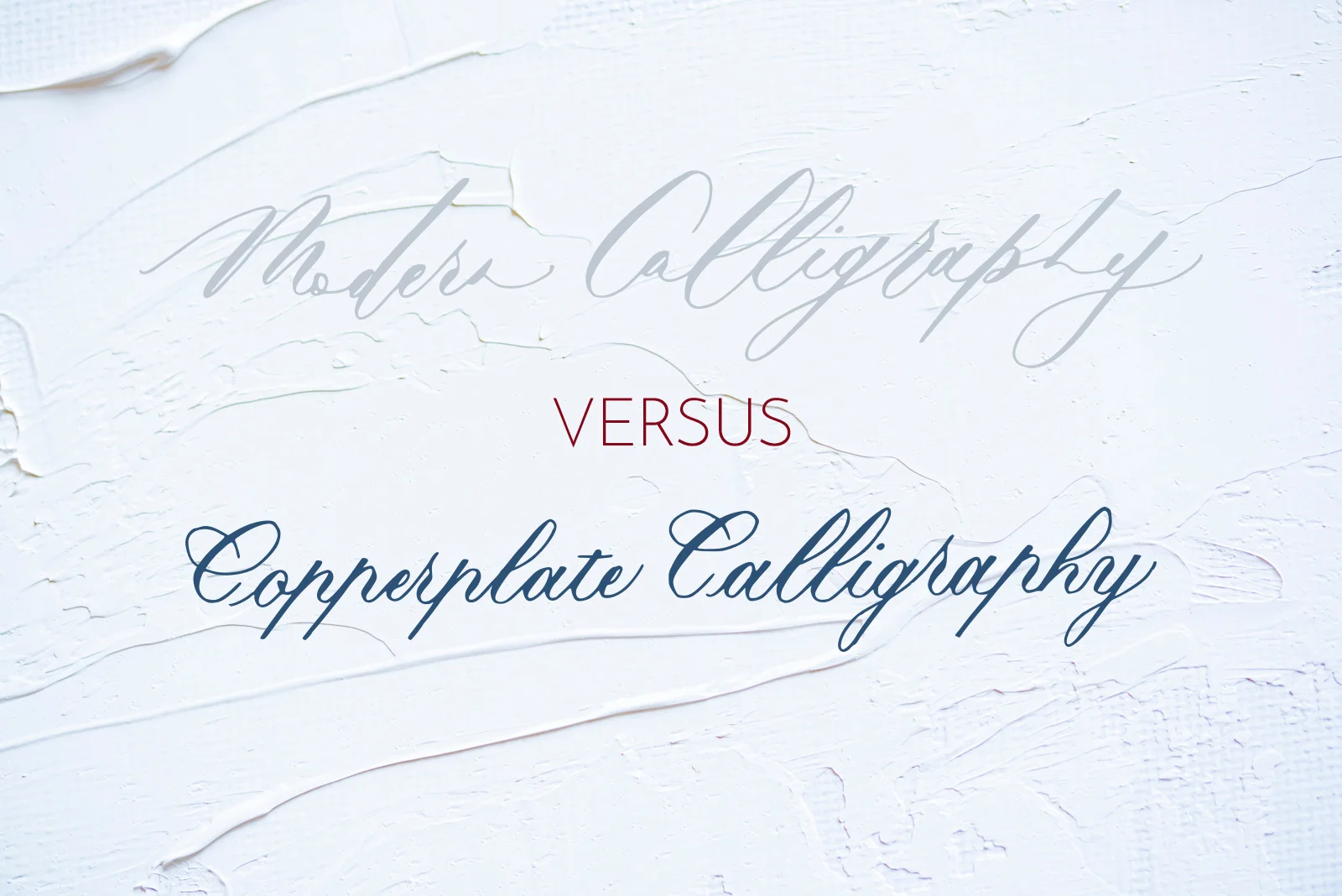 What is modern calligraphy? 