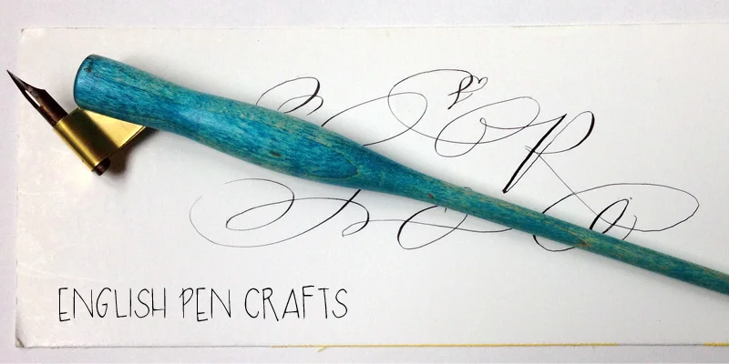 Rosella Garavaglia's English Pen Crafts oblique pen holder