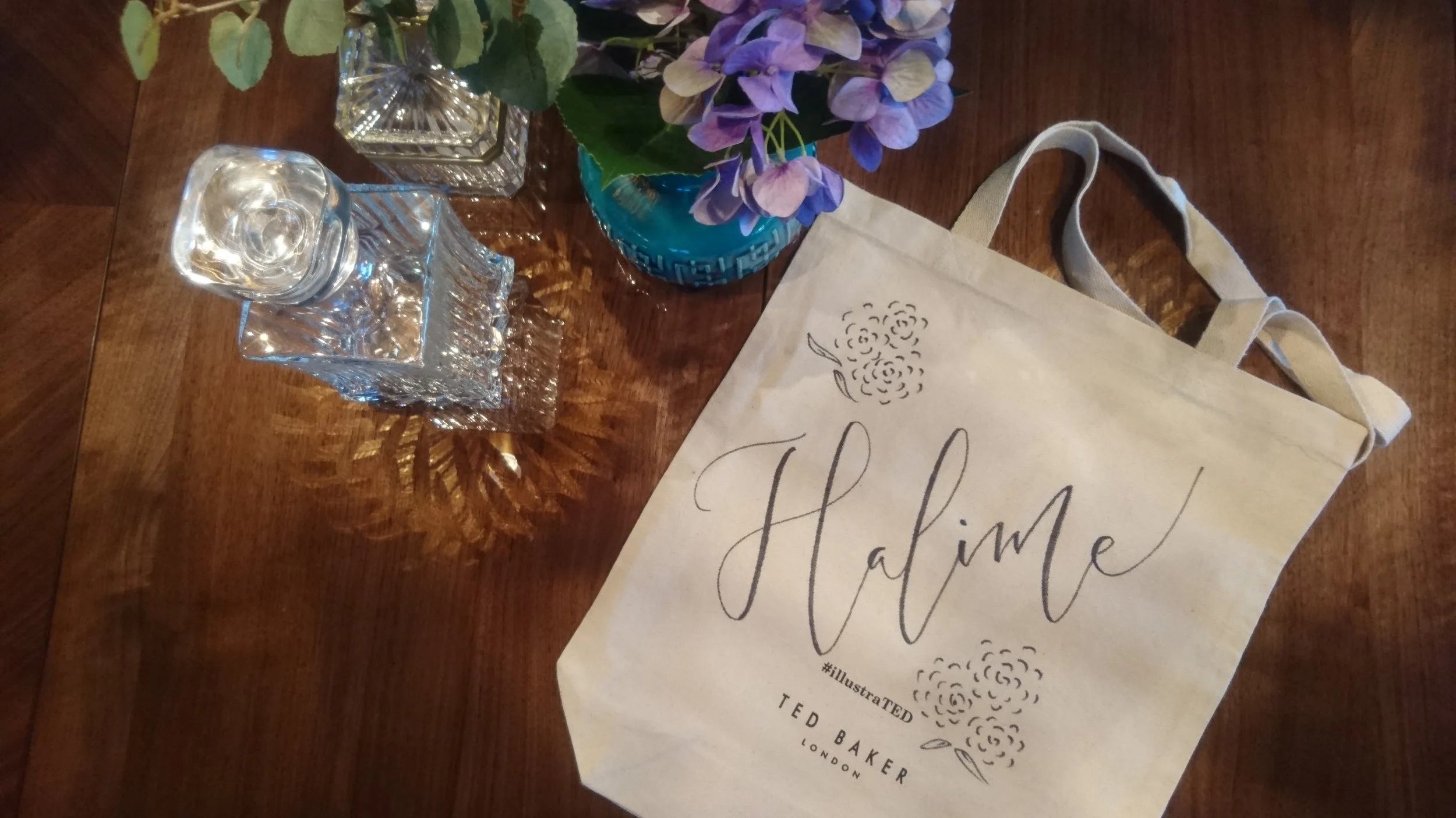 Personalised Ted Baker Tote Bag