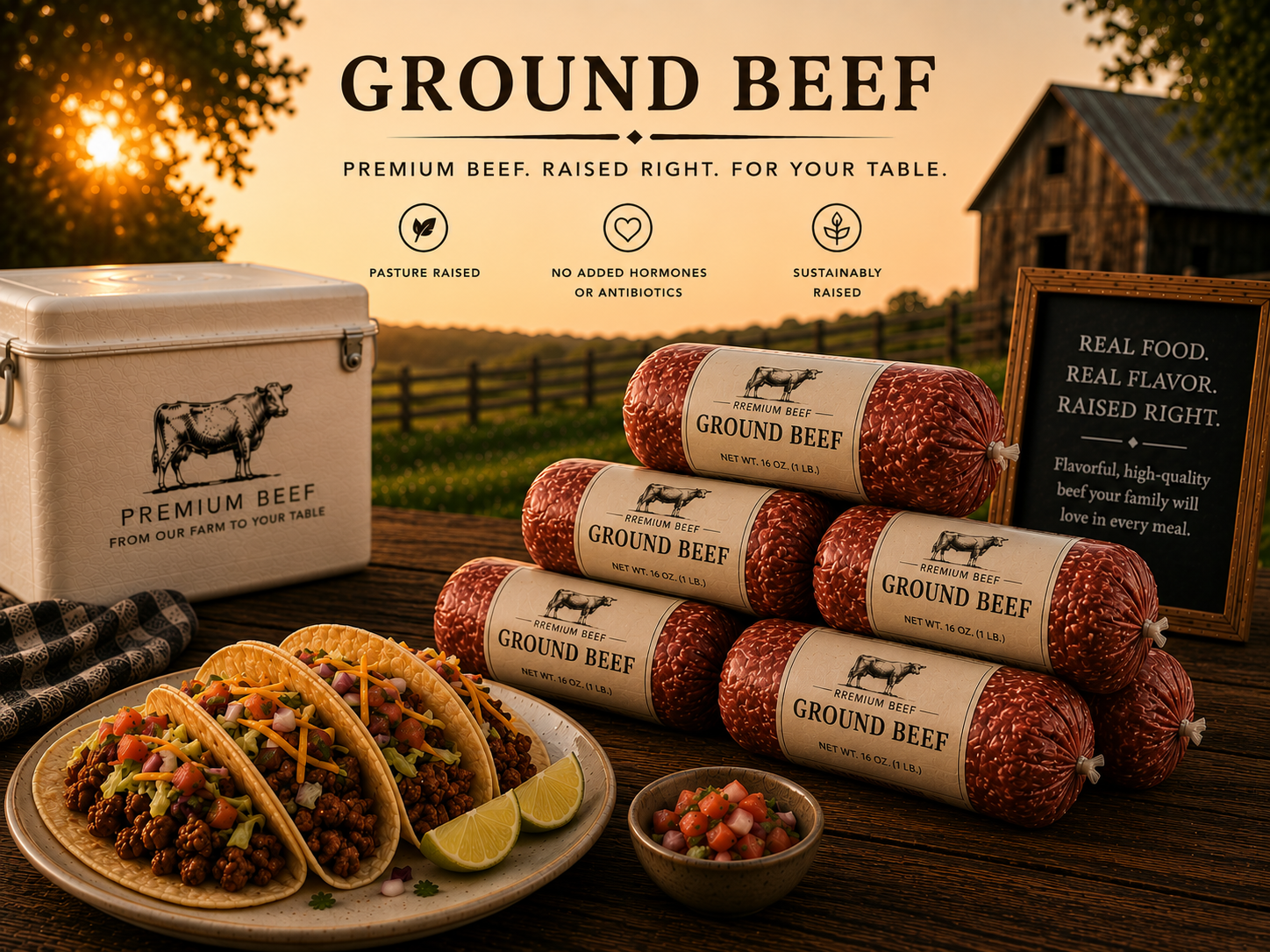 10lb Ground Beef Pack
