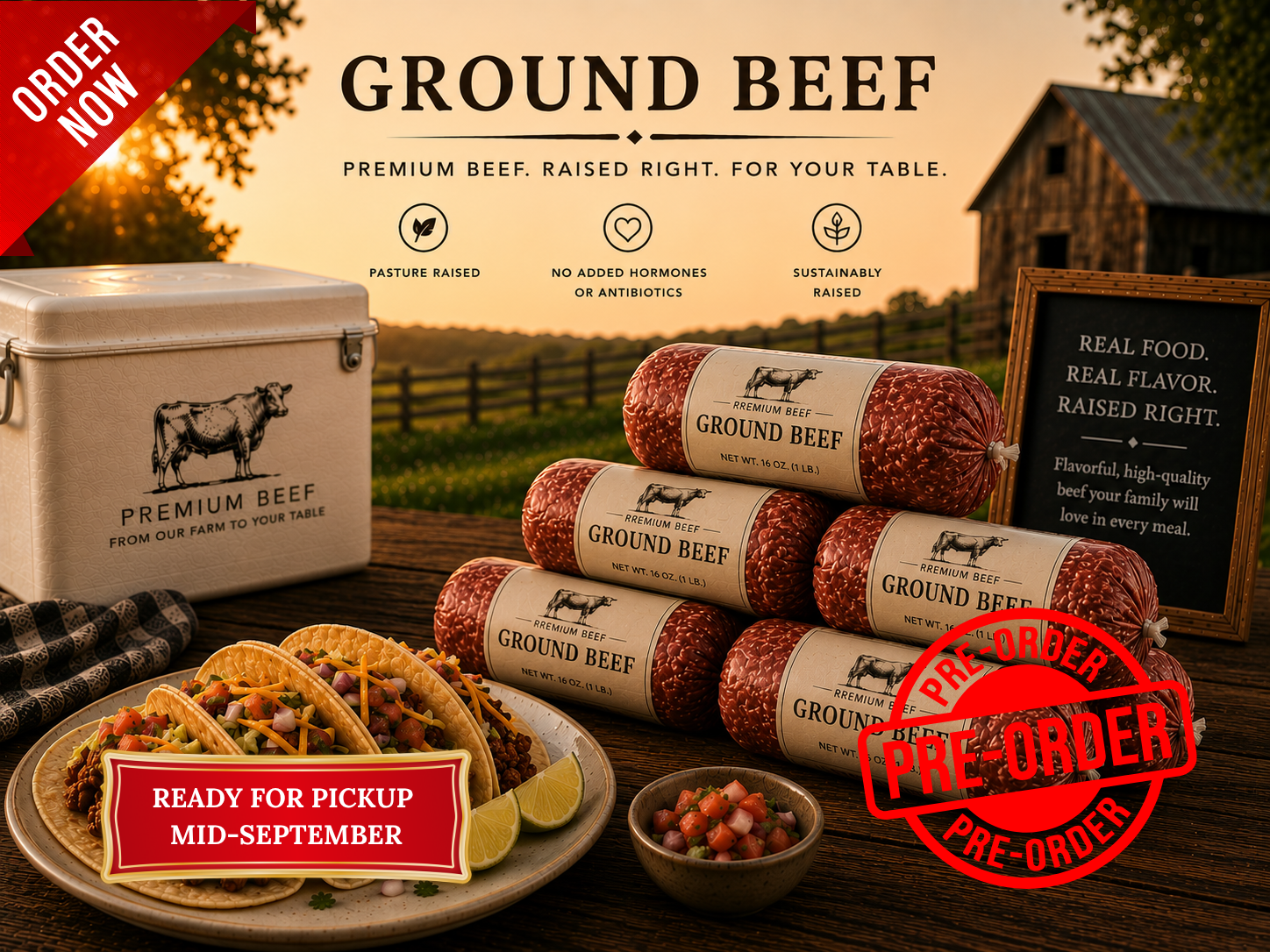 10lb Ground Beef Pack