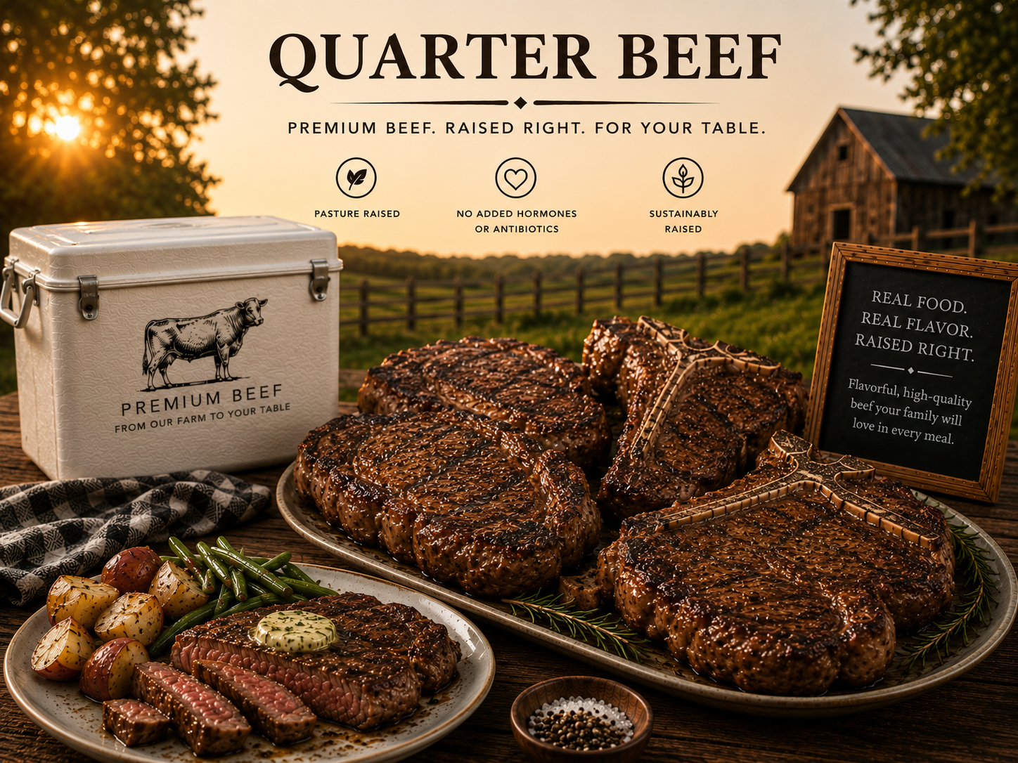 Quarter Beef Deposit