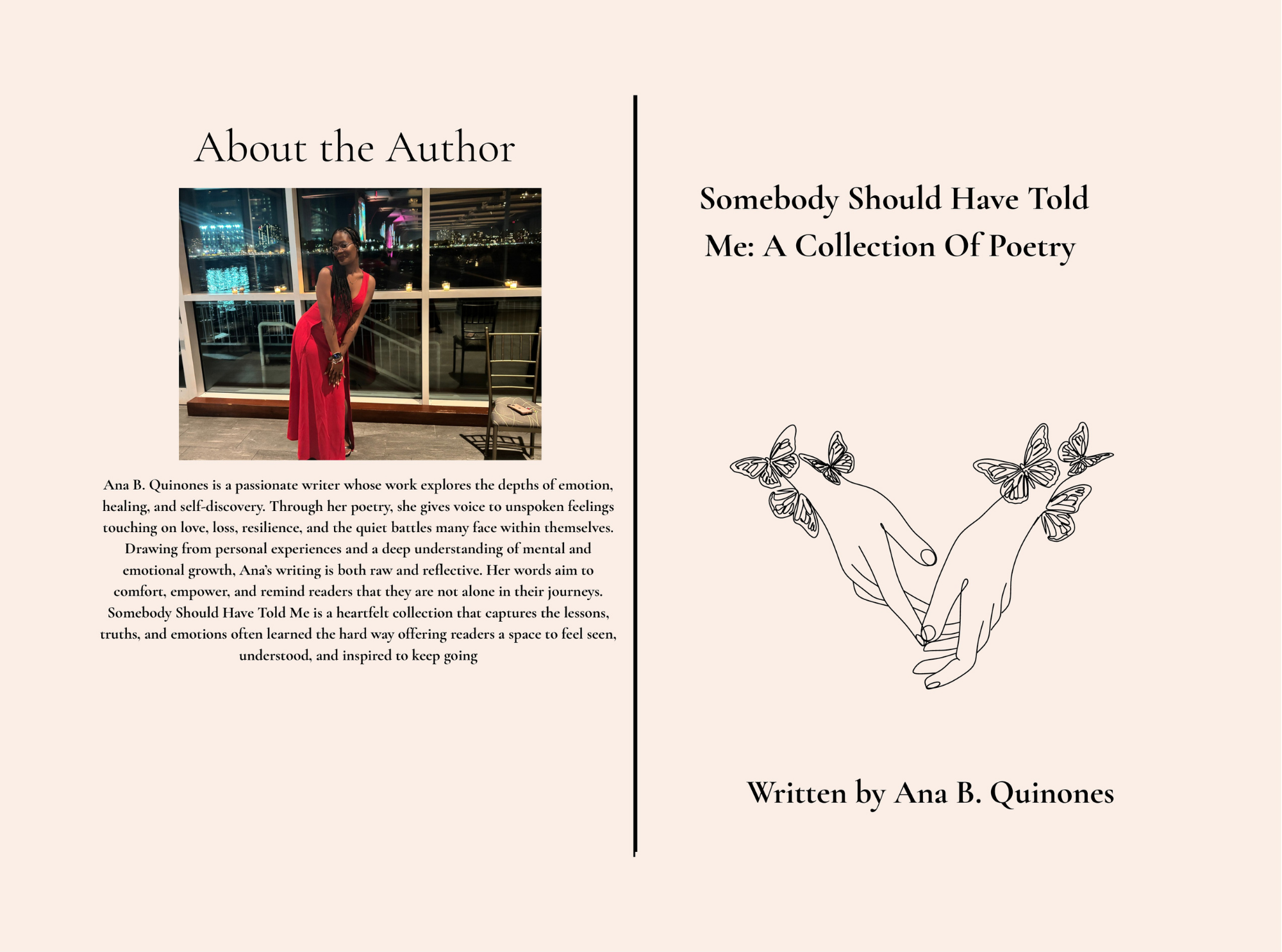 Somebody Should Have Told Me: A collection of poetry