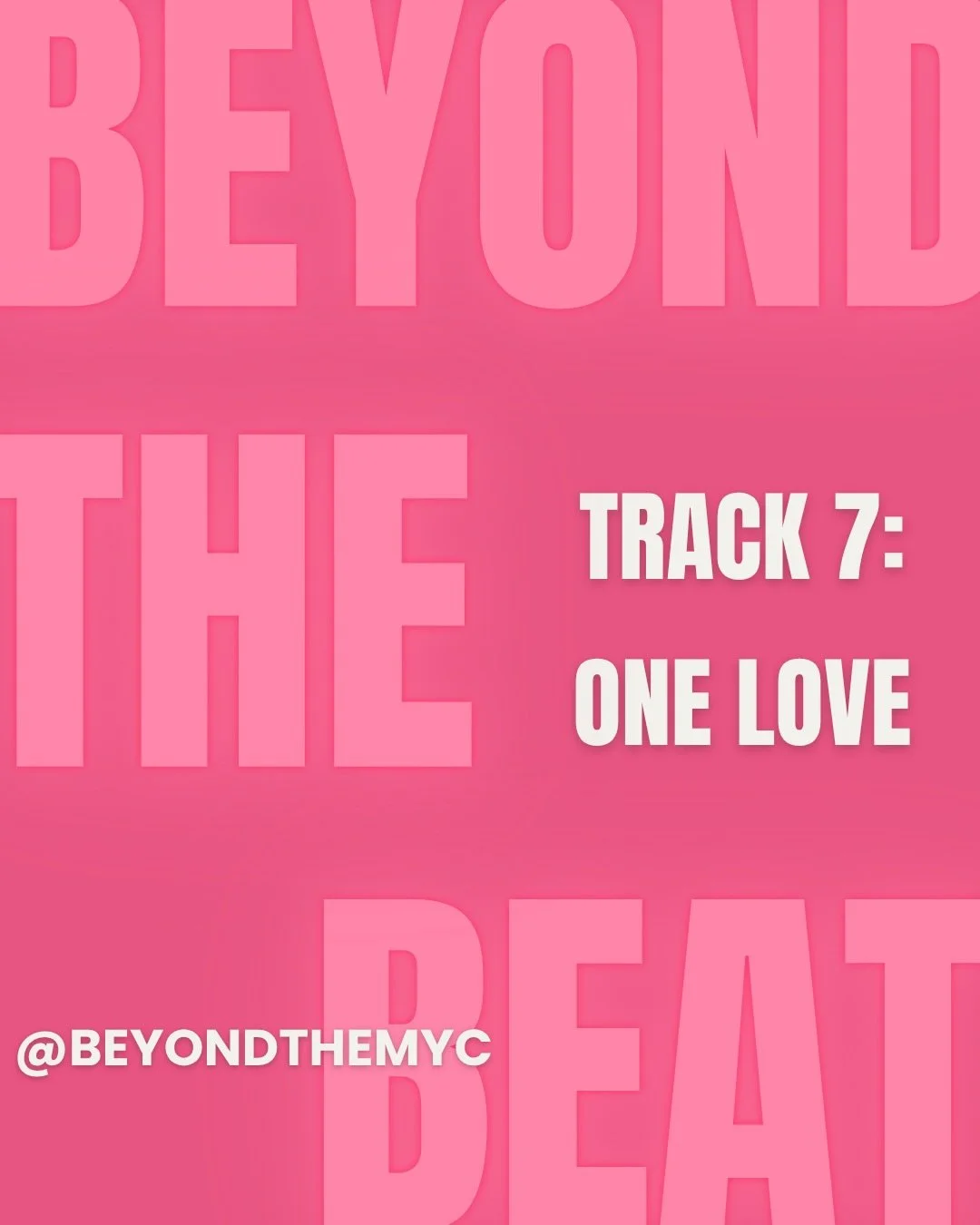 Beyond the Beat: Track 7 &mdash; One Love ✨

The soundtrack of togetherness.

Listen to the full playlist on Spotify. Link in bio. 🦋