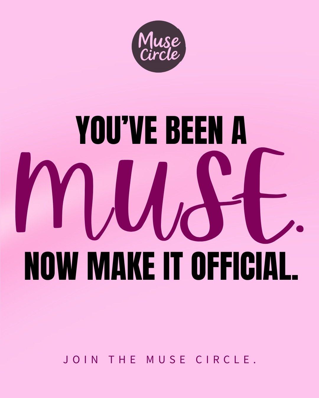 Consider this your official invitation. 💌

Join the Muse Circle for free or support the vision for $39/year.

Tap the link in our story and select Muse Circle.

See you in the Circle. 💗 
#beyondthemyc #musecircle
