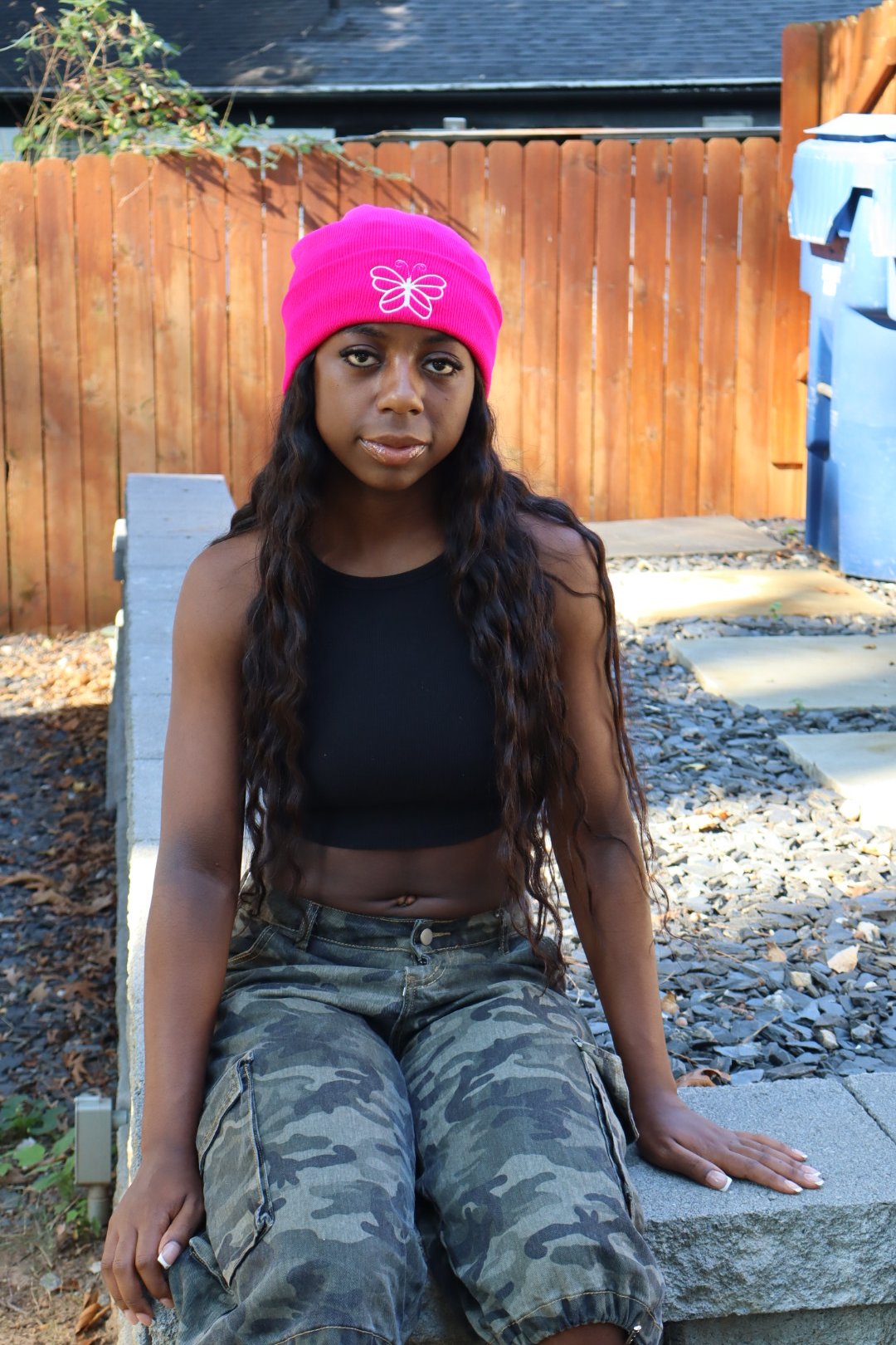 Butterfly Beanie