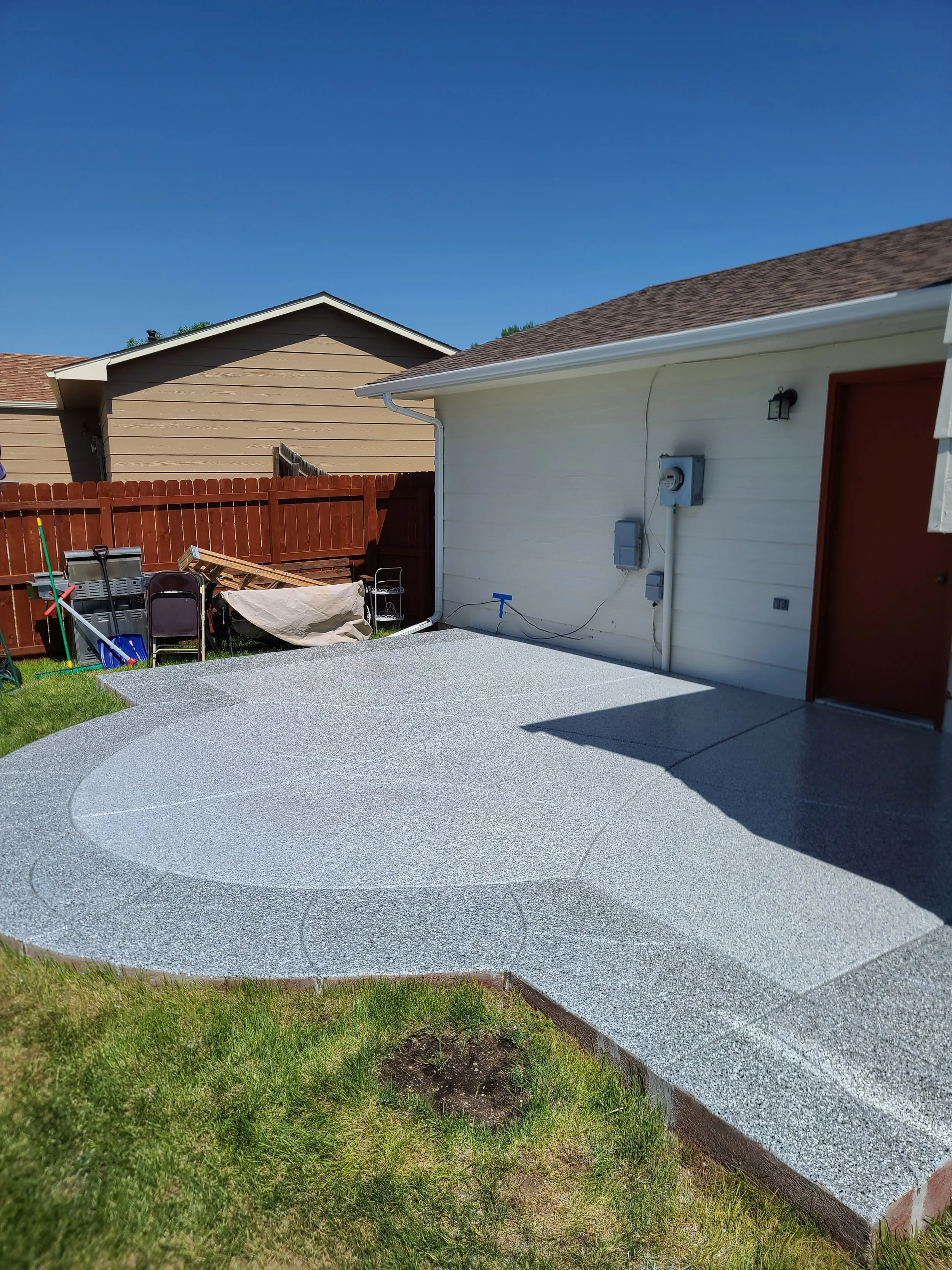 Concrete Patio Coating After