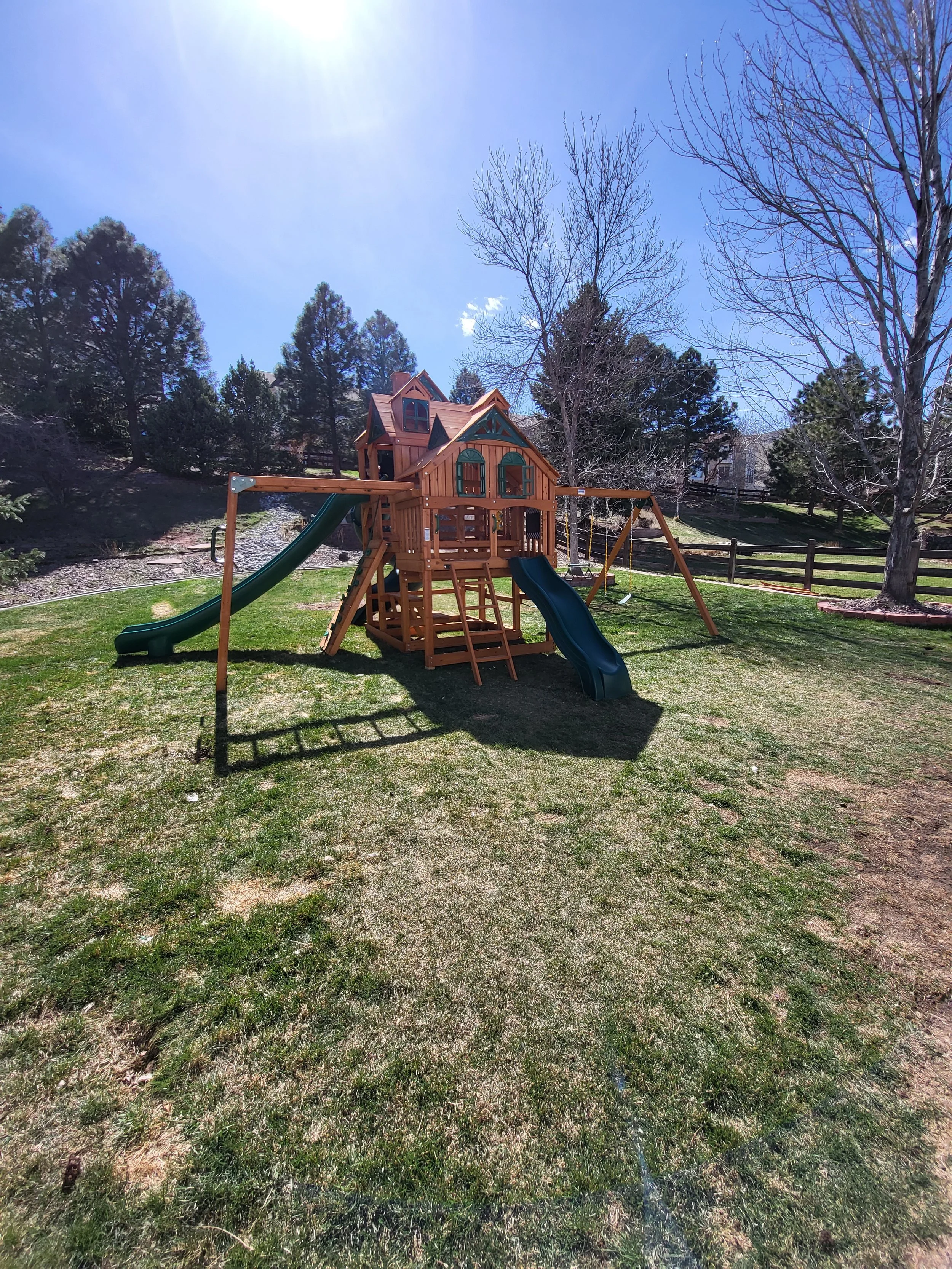 Custom Built "Jungle Mansion" for kids
