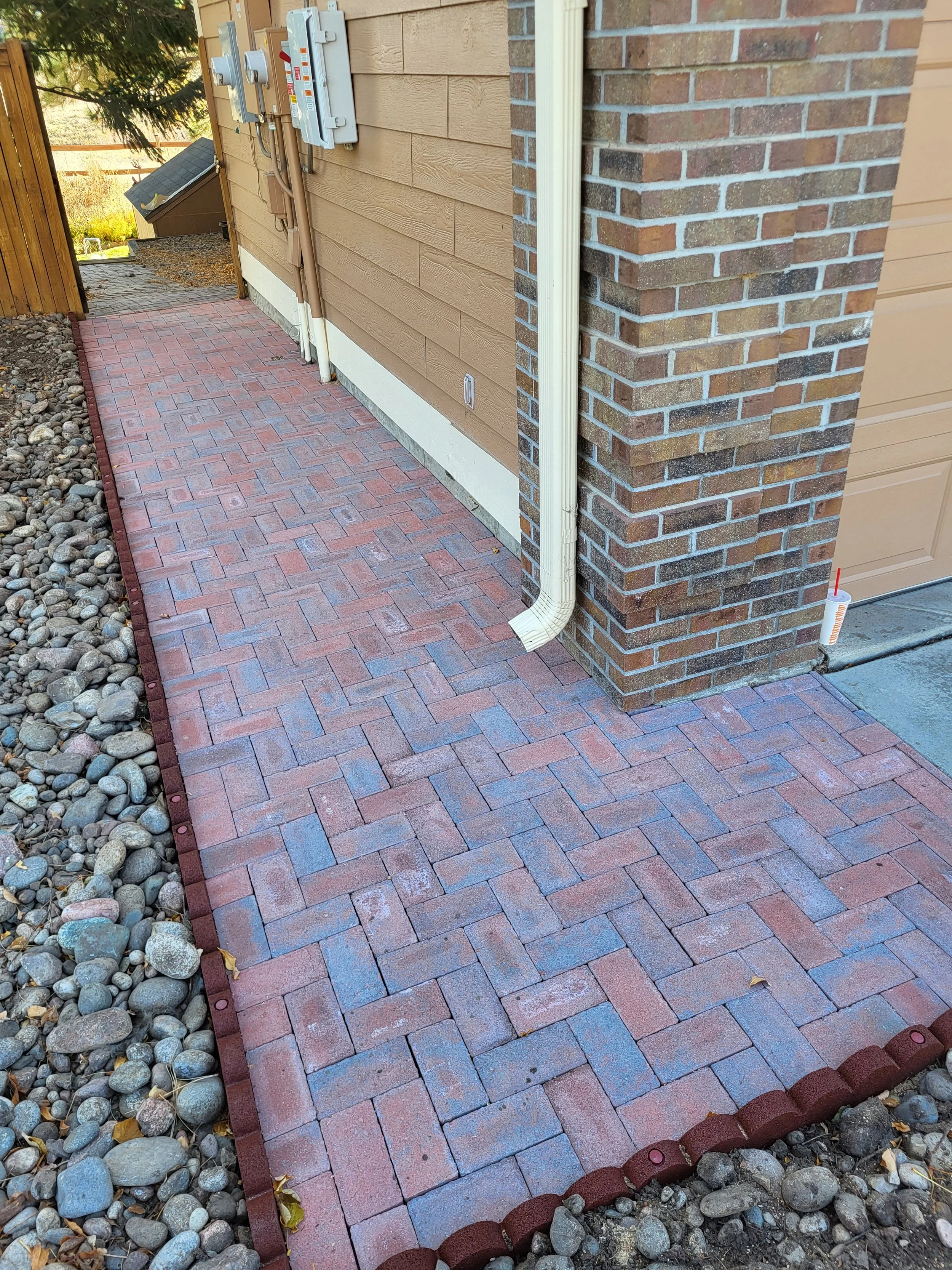 Paver Sidewalk