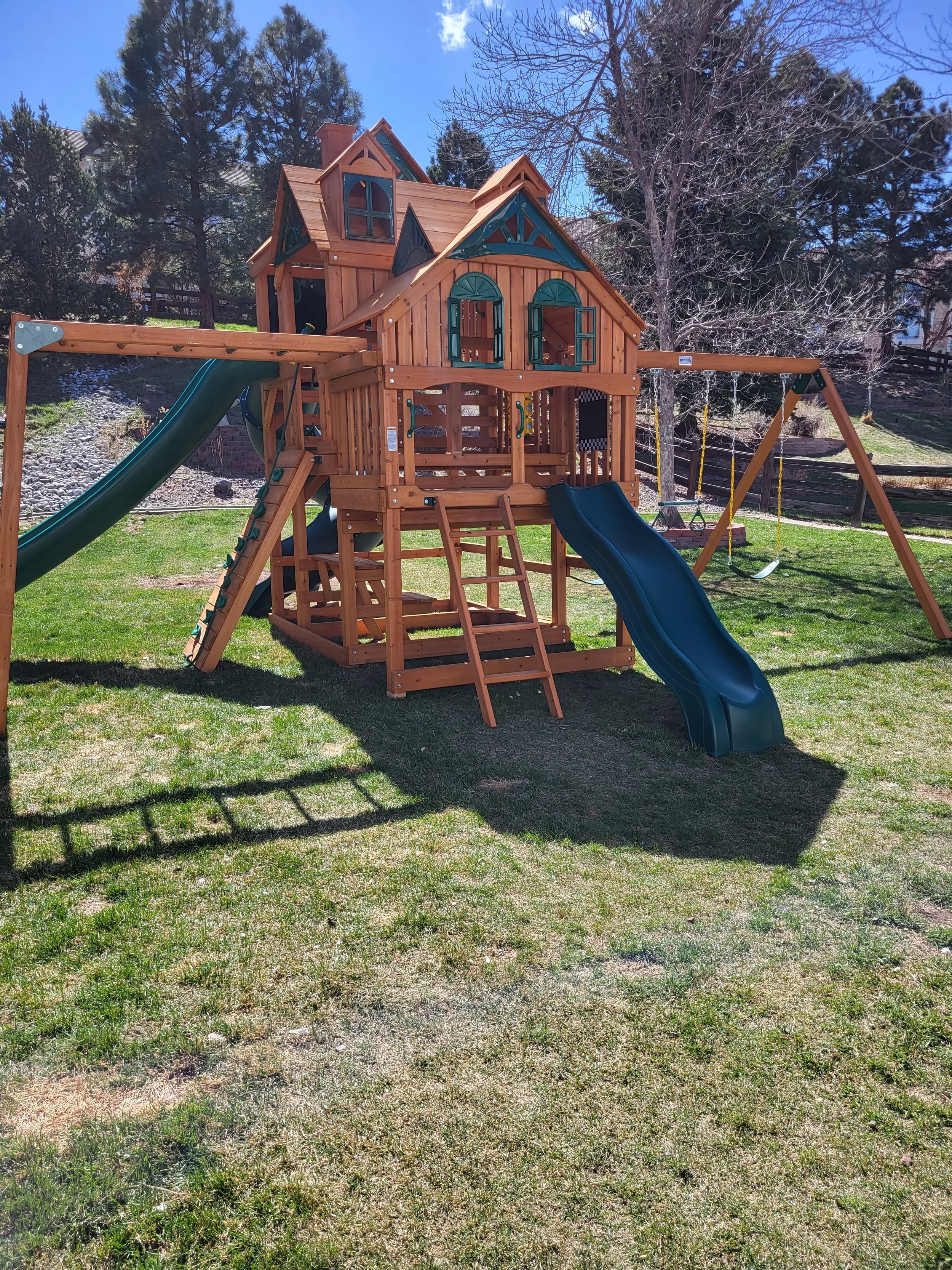 Custom Built "Jungle Mansion" for kids