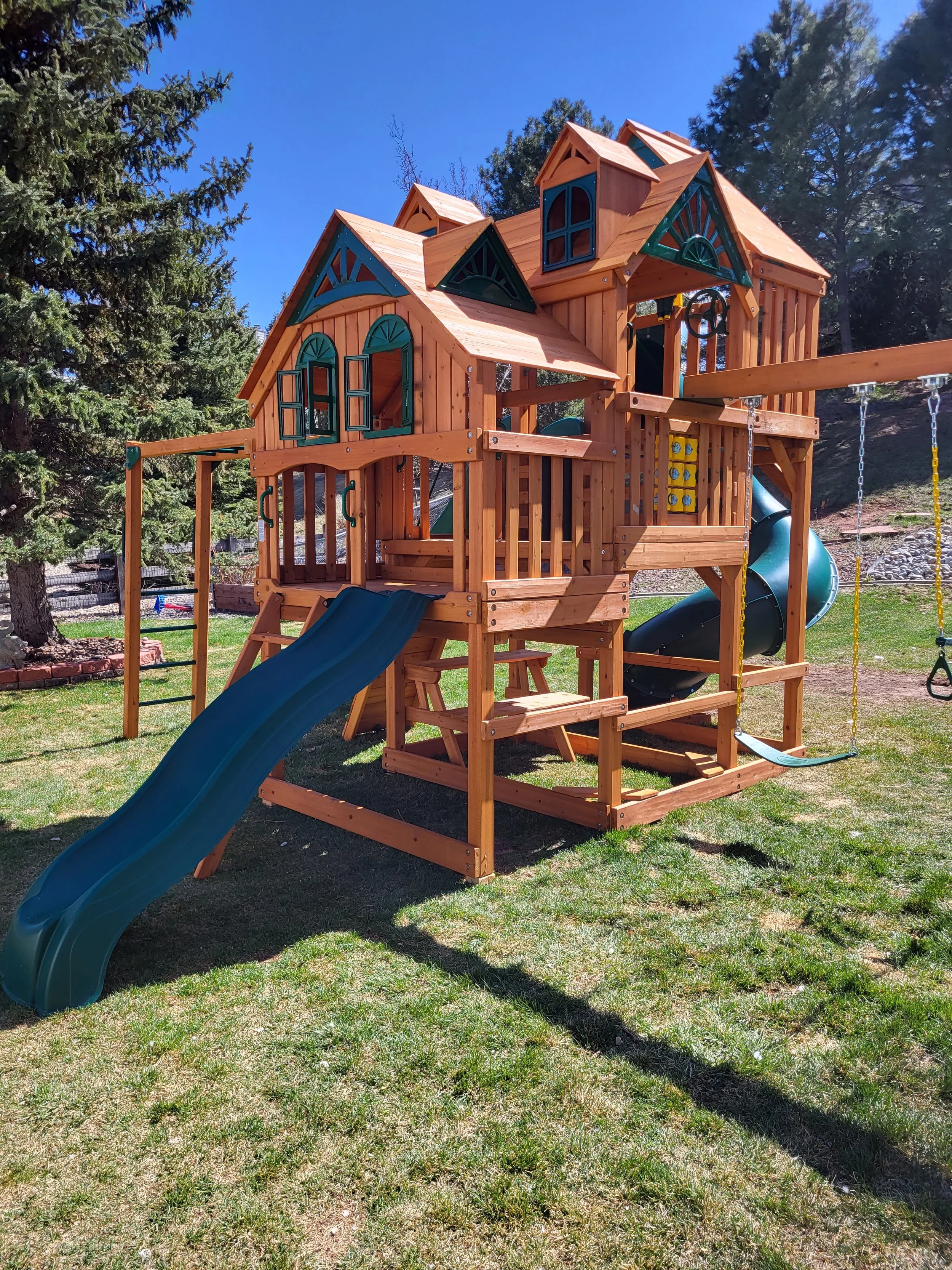 Custom Built "Jungle Mansion" for kids