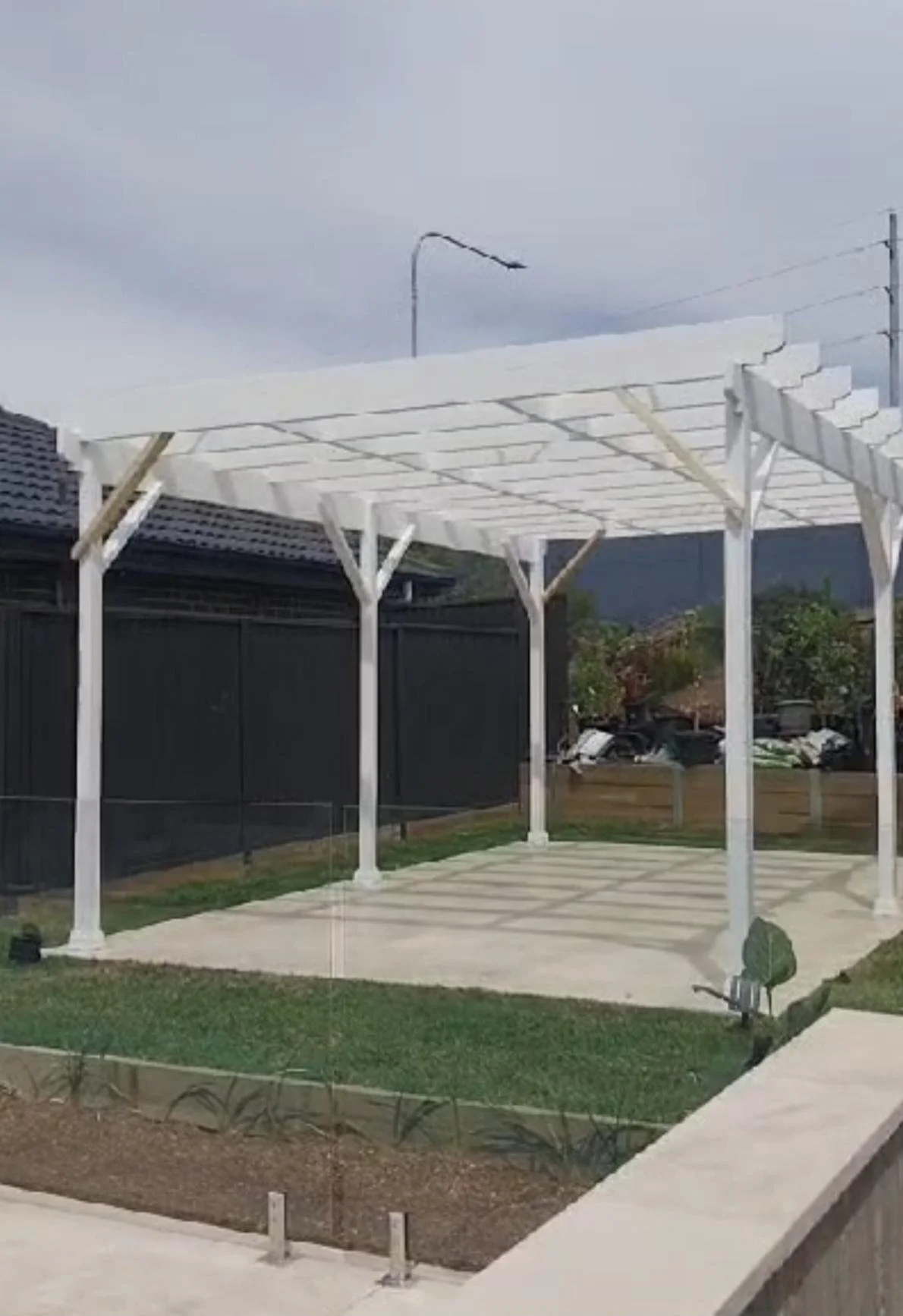 External pergola 