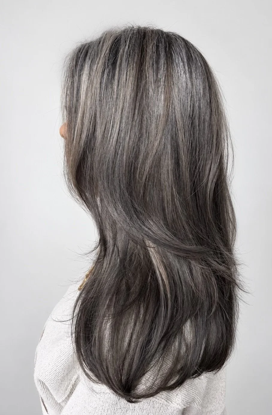 Dark Grey Blending at Studio MM in Leesburg, VA
