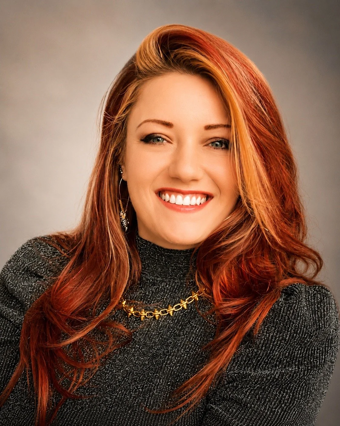 Owner and Hairstylist, Melanie Markham. Owner of Studio MM. Located in Leesburg, VA