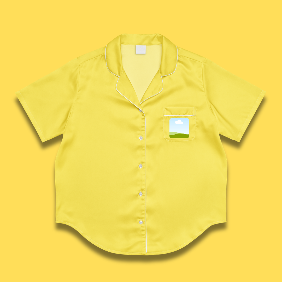 Paris Daisy Pajama Shirt.png