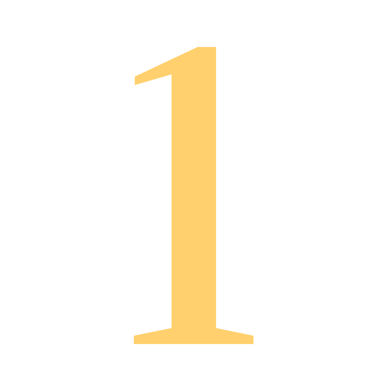 One