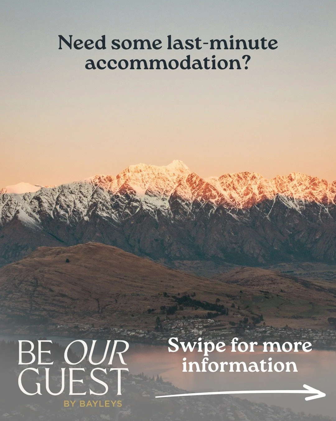 Still need some accommodation in Queenstown? 🏡🗻

A few luxury stays remain. Think lakefront views, designer interiors, and all the little touches that make a trip feel special. ✨🛏️

Whether you want to be close to the mountains or far away from th