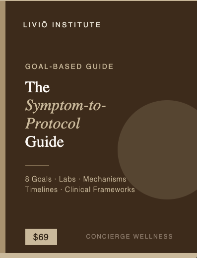 Livio Symptom to Protocol Guide (Digital Download)