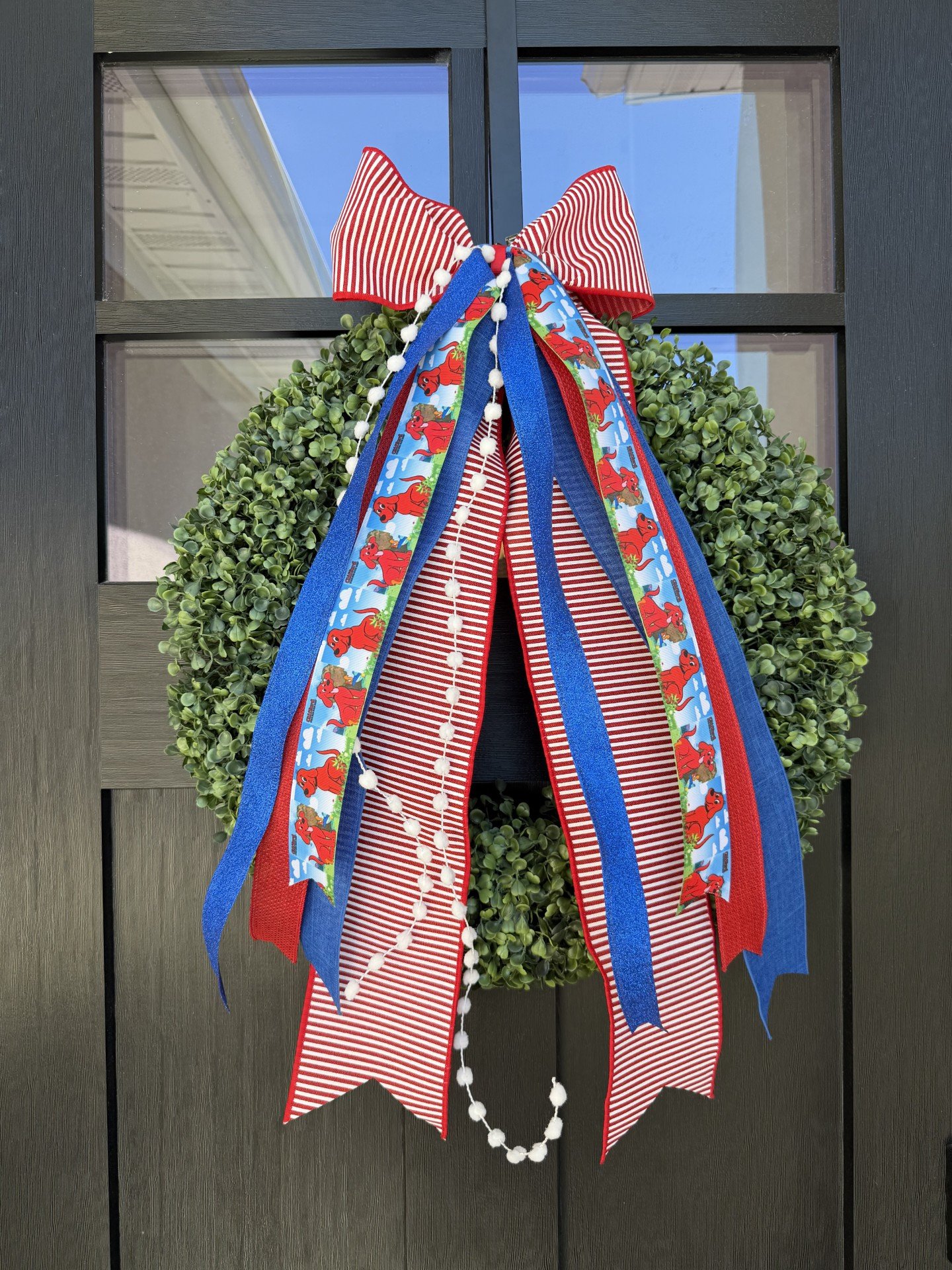 ❤️🐶Big Red Puppy Adventures-Clifford Inspired Bow❤️🐶