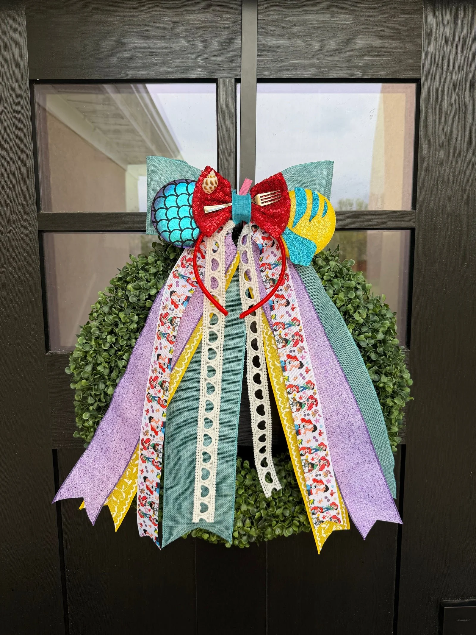 🧜‍♀️ The Little Mermaid-Inspired Bow 🧜‍♀️