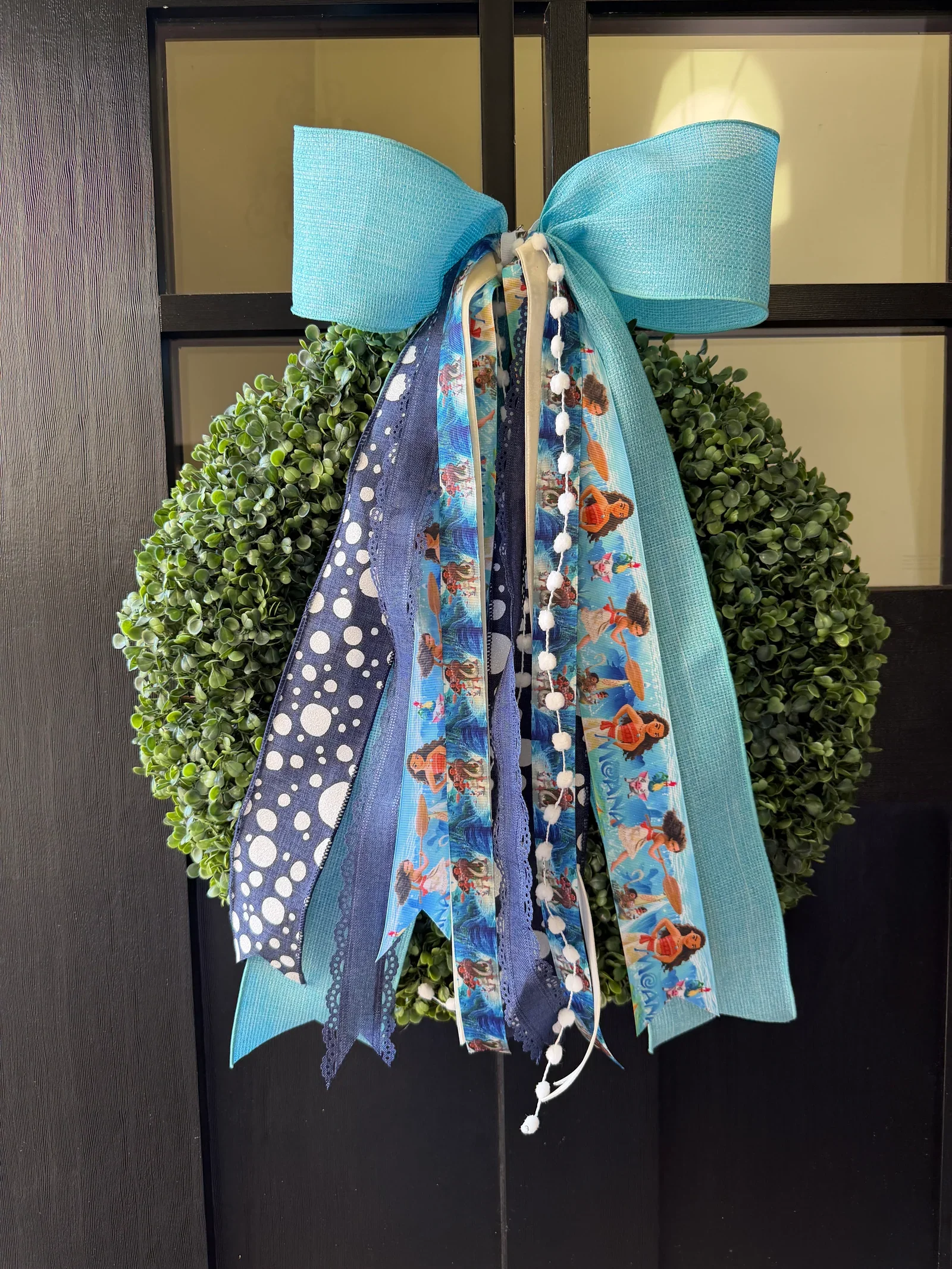 🌺🌊 Moana–Inspired  Bow🌊🌺