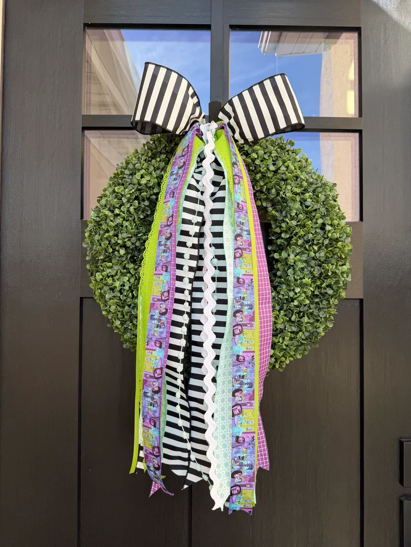 👻🕯️ Haunted Mansion–Inspired Bow🕯️👻