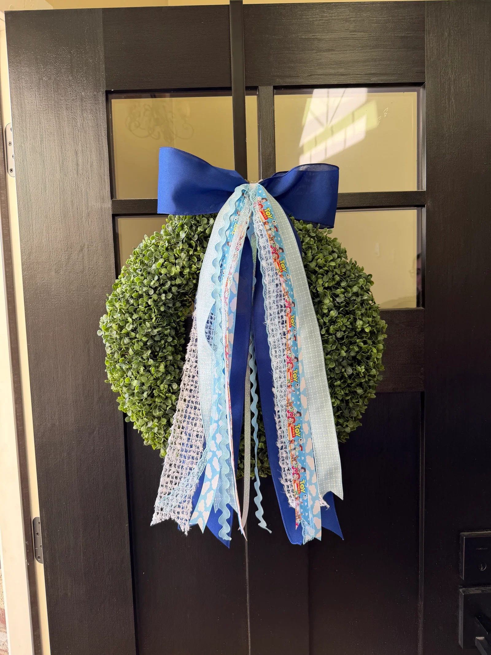 ☁️💙 Toy Story Cloud–Inspired Bow 💙☁️