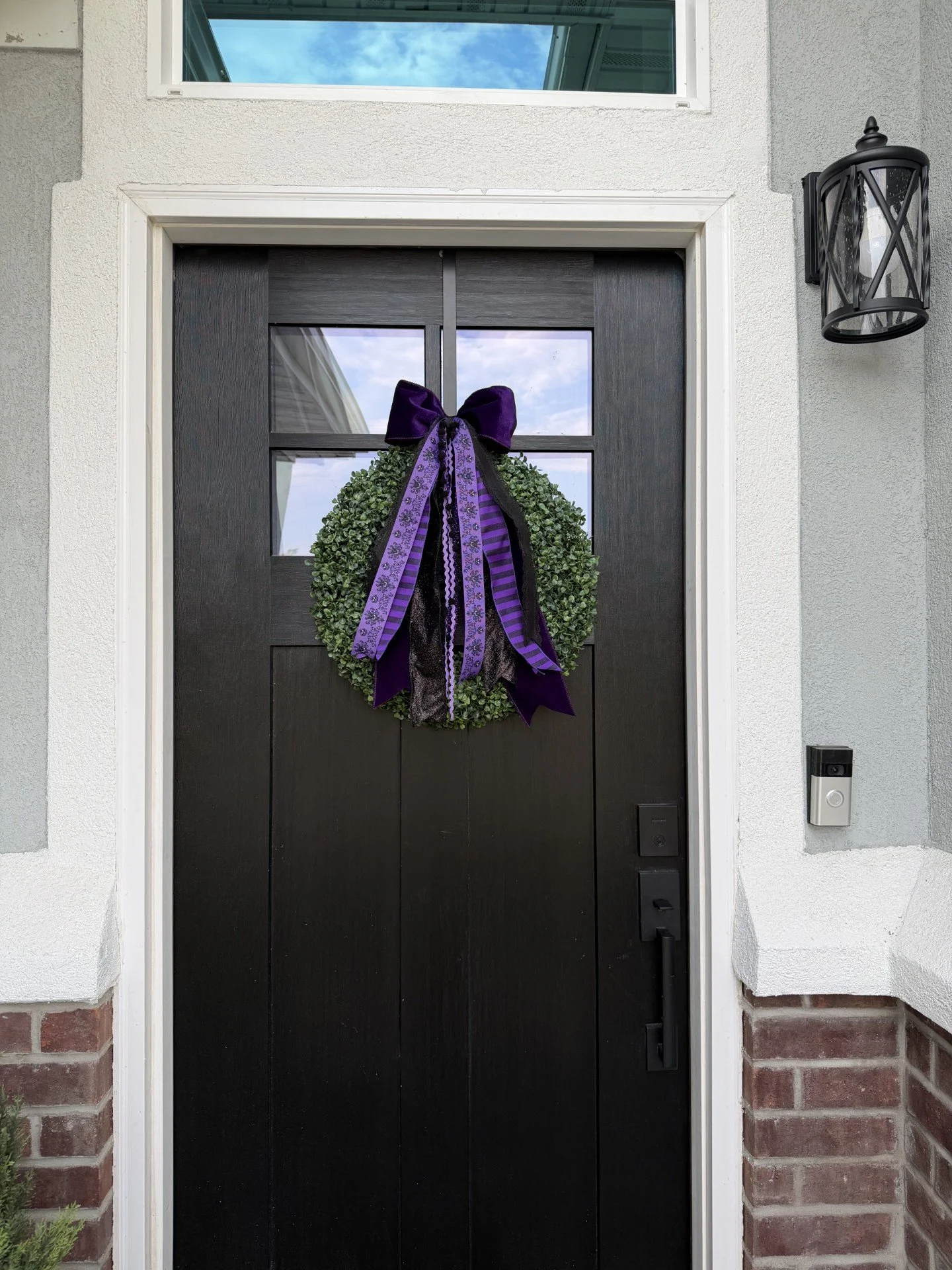 👻💜Haunted Mansion-Inspired Front Door Bow 👻💜