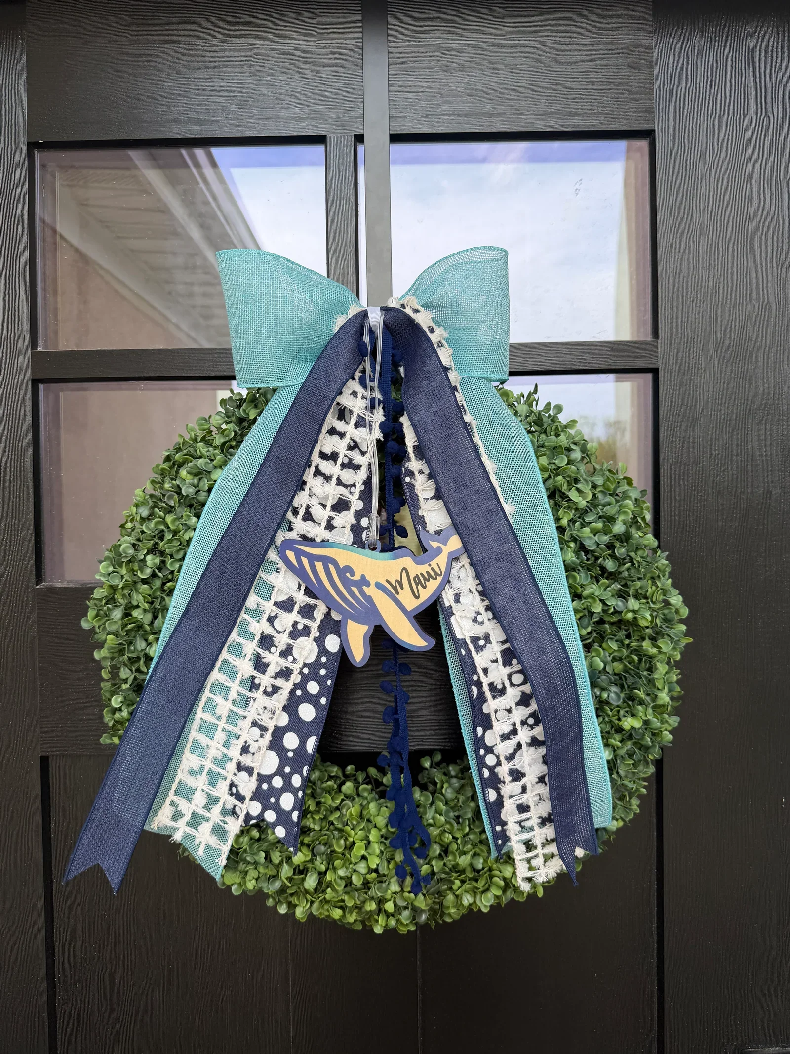 🌊🐋 The Ocean Escape–Inspired Bow  🐋🌊