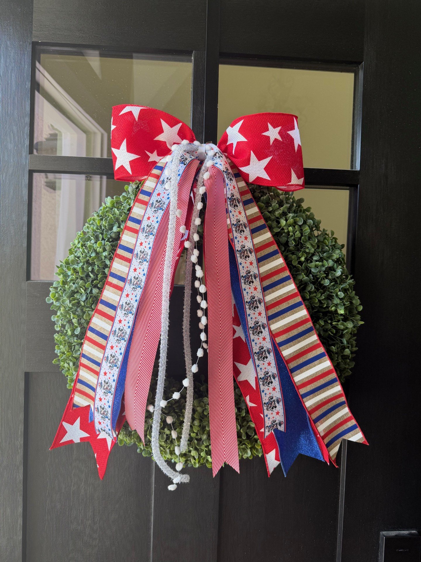 ❤️🤍💙Patriotic Mickey-Stars, Stripes & Mickey Magic-Inspired Bow❤️🤍💙