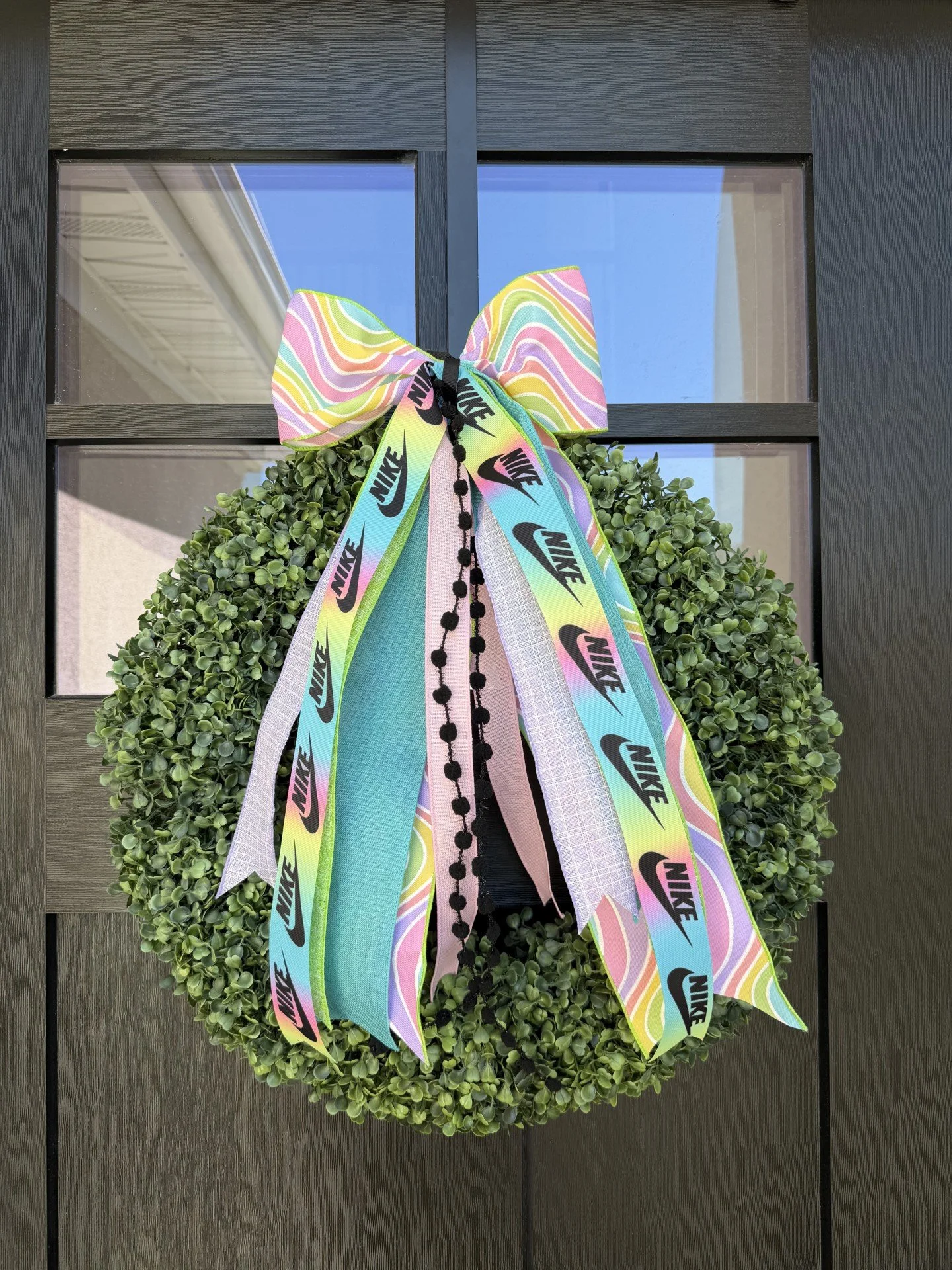 🌈👟Just Add Magic -Nike Inspired Bow🌈👟