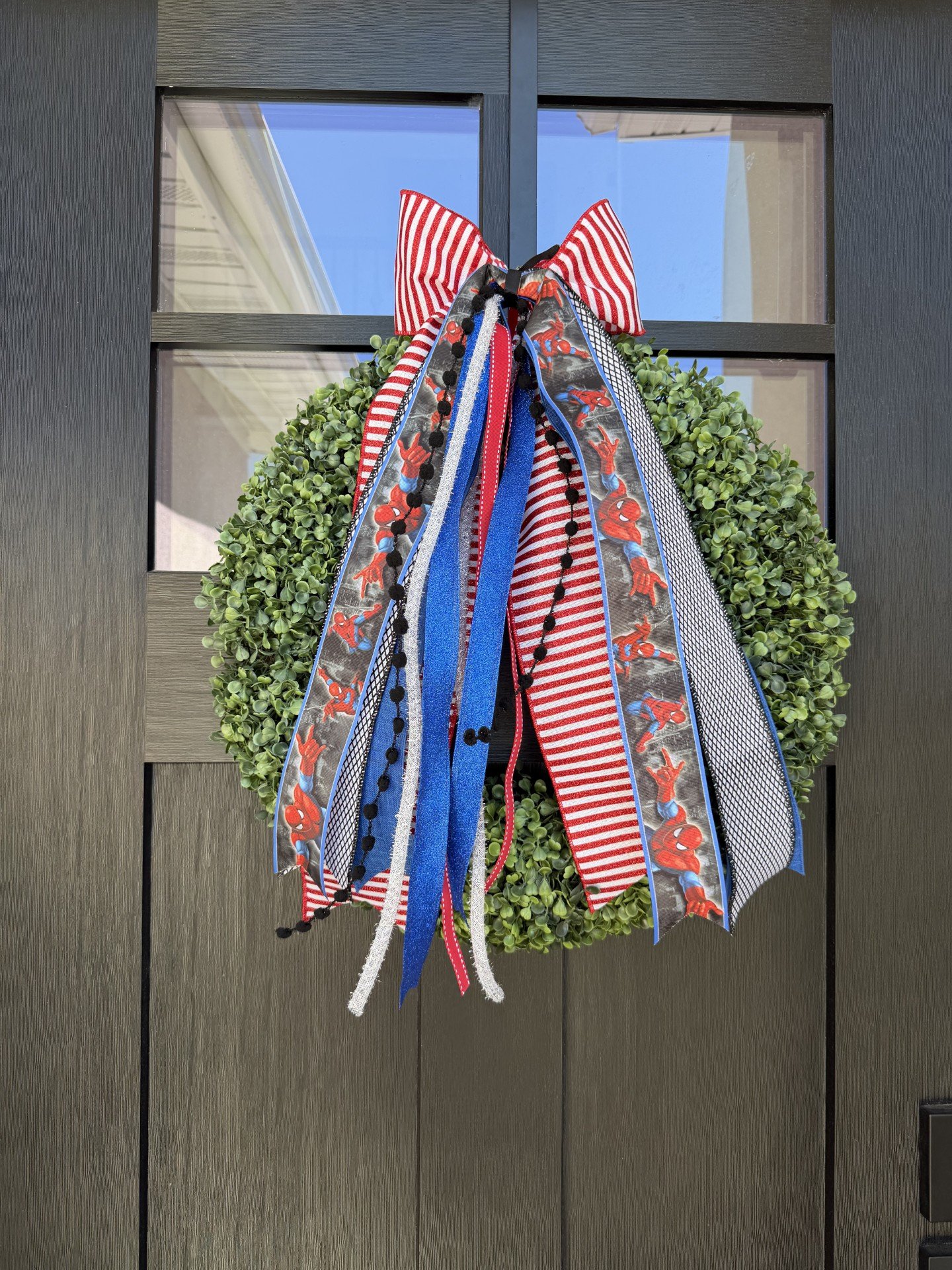 🕷️🕸️Web-Slinging Door Magic-Spiderman Inspired Bow 🕷️🕸️