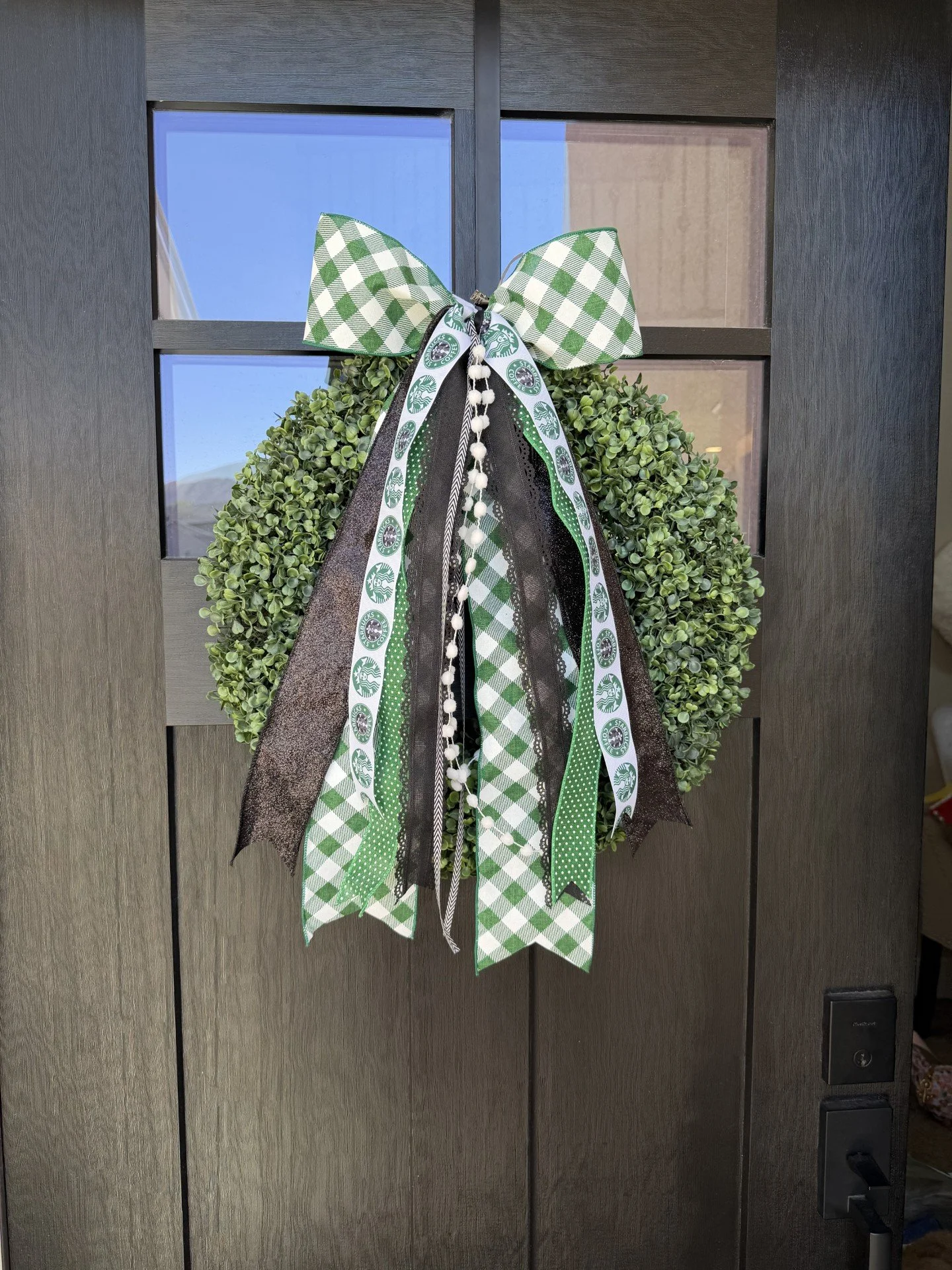 ☕️💚Main Street Coffee Run-Starbucks Inspired Bow☕️💚