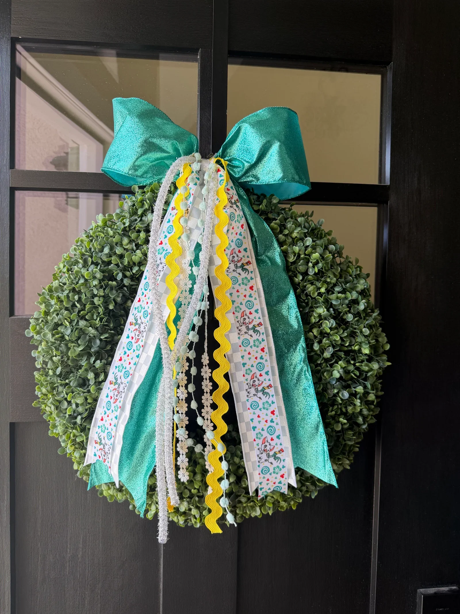 🌺🐷 Pua & Hei Hei–Inspired  Bow🐔🌺
