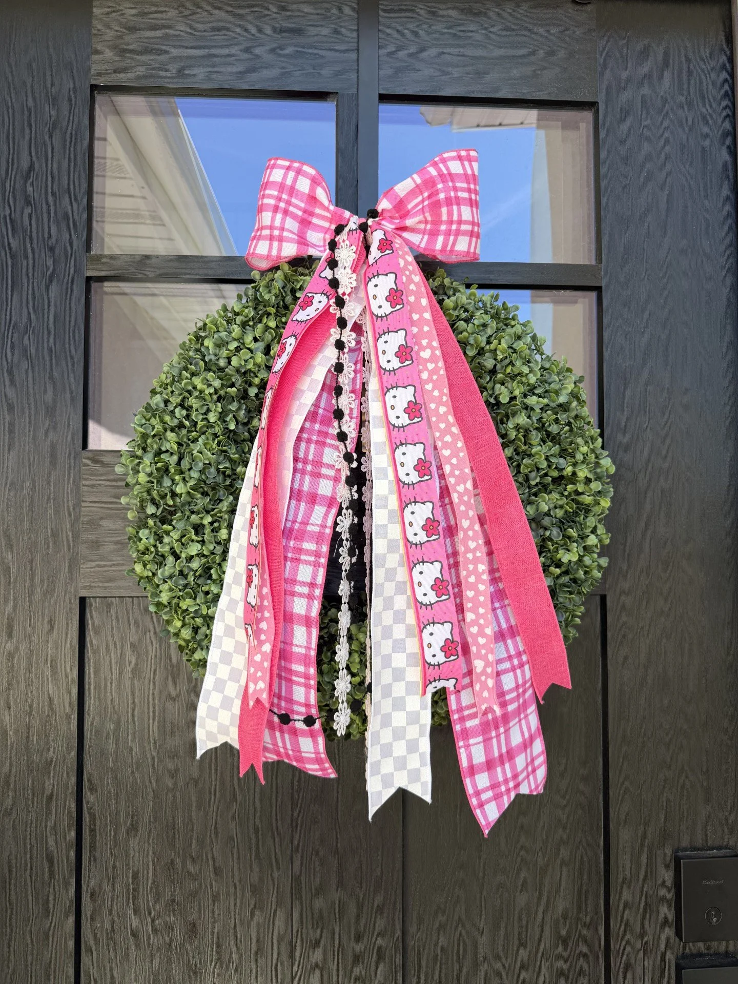 🎀💕Hello Sweetness Door Bow -Hello Kitty Inspired Bow🎀💕