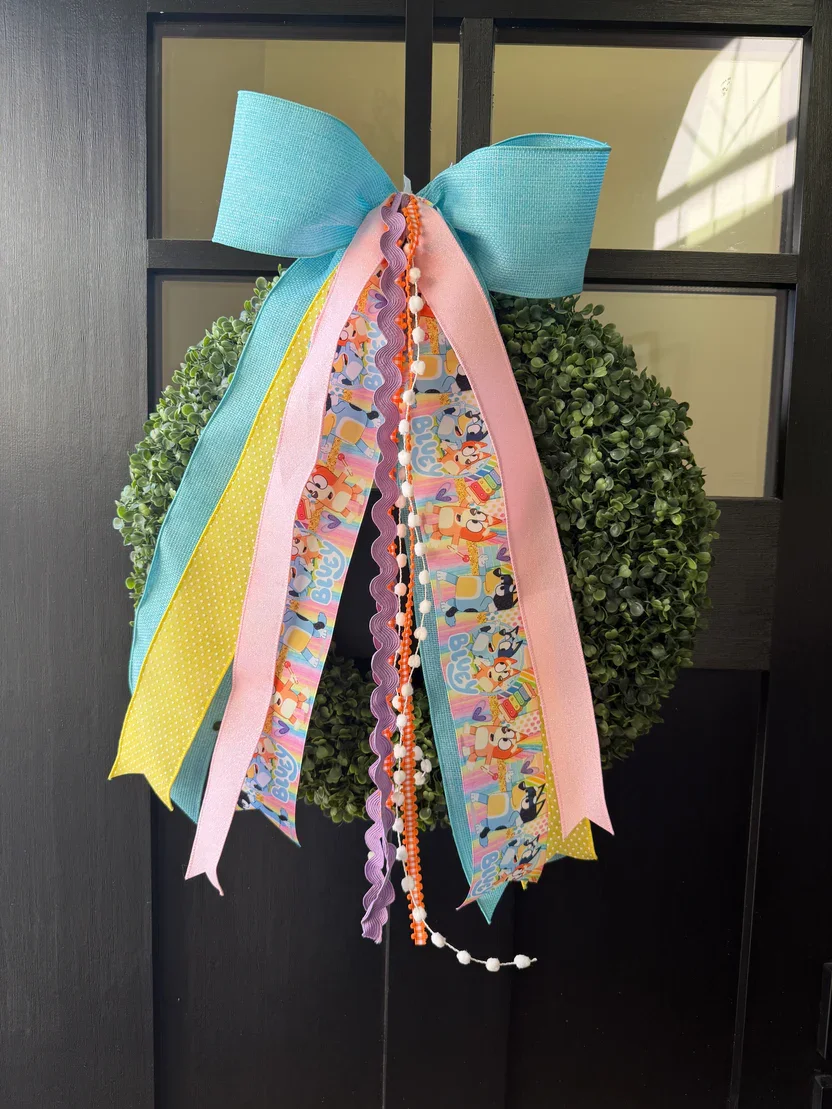 💙✨ Bluey–Inspired Bow (4 Styles!) ✨💙