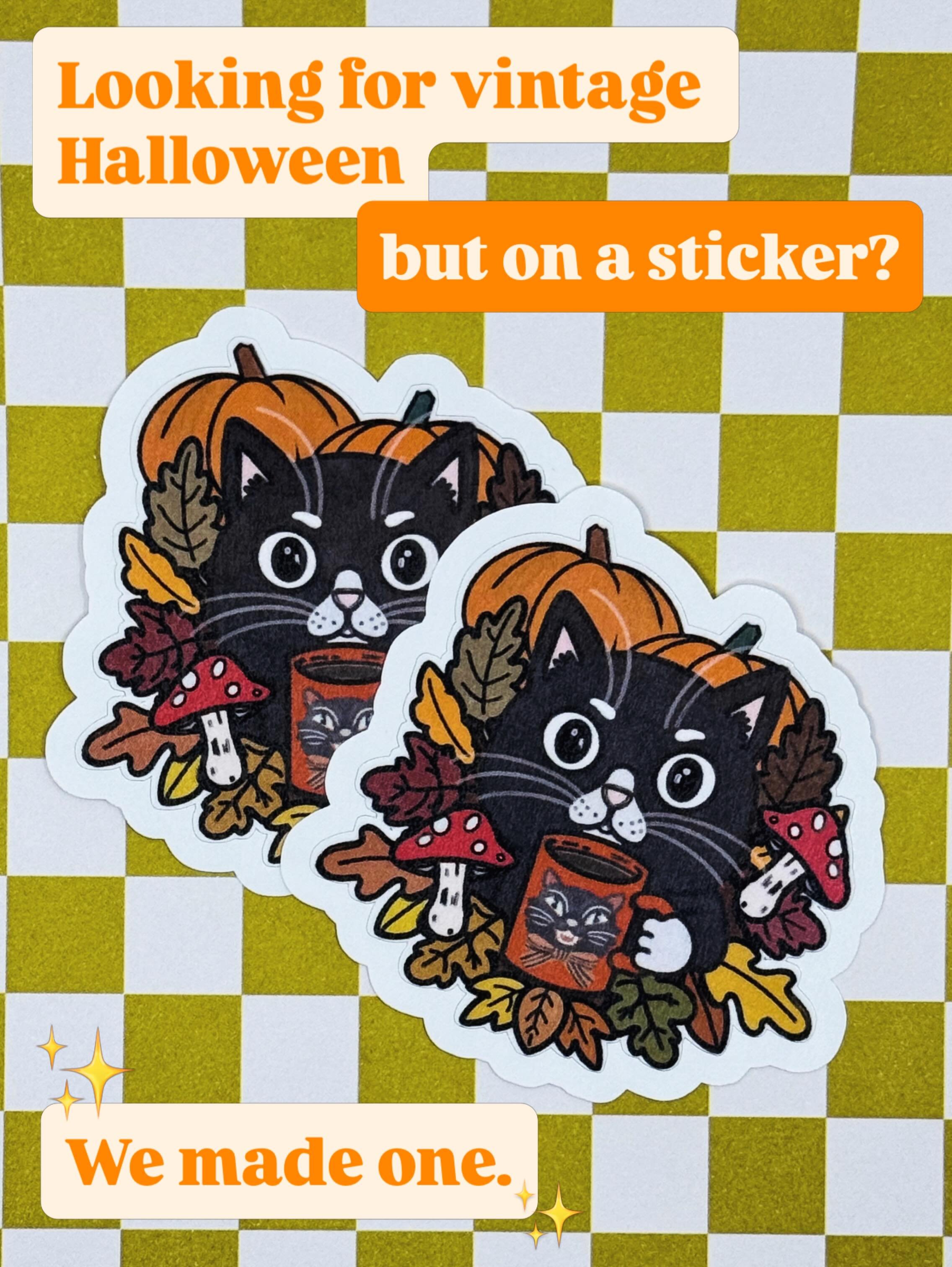 Some of us hunt that feeling all year long. Ask me how I know. 🎃🍂

Very Black Cat Behavior is now available in the shop! 

🛒 https://www.tinyfeastcollective.com/shop/p/very-black-cat-behavior