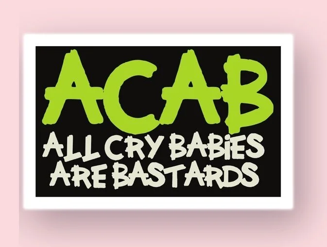 "ACAB" Motto Sticker