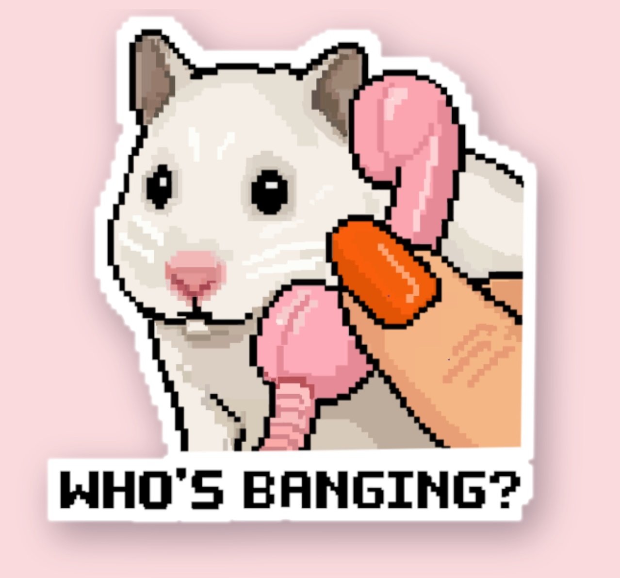 The Margarine on the Line Pixel Decal