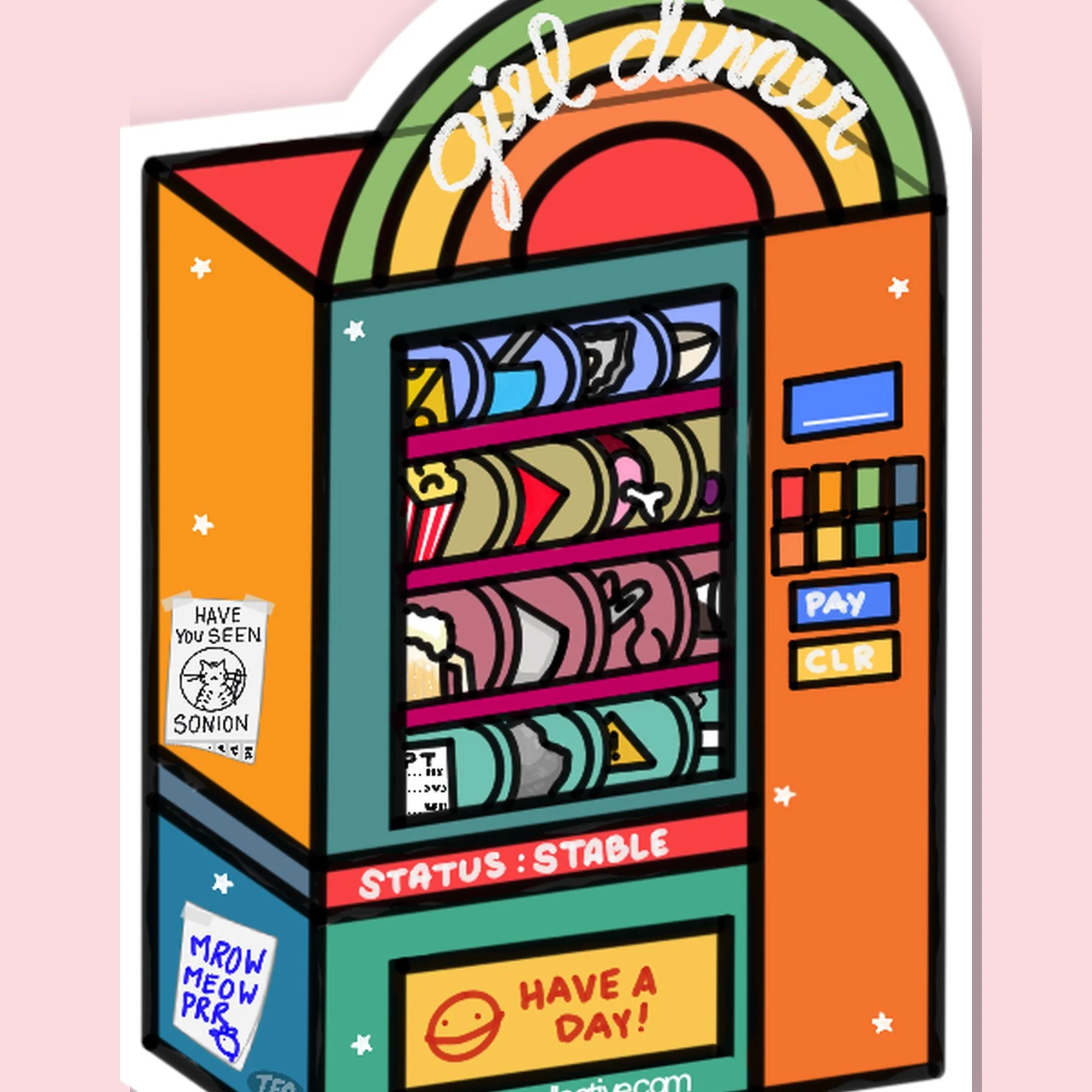 The Official Community Vending Sticker