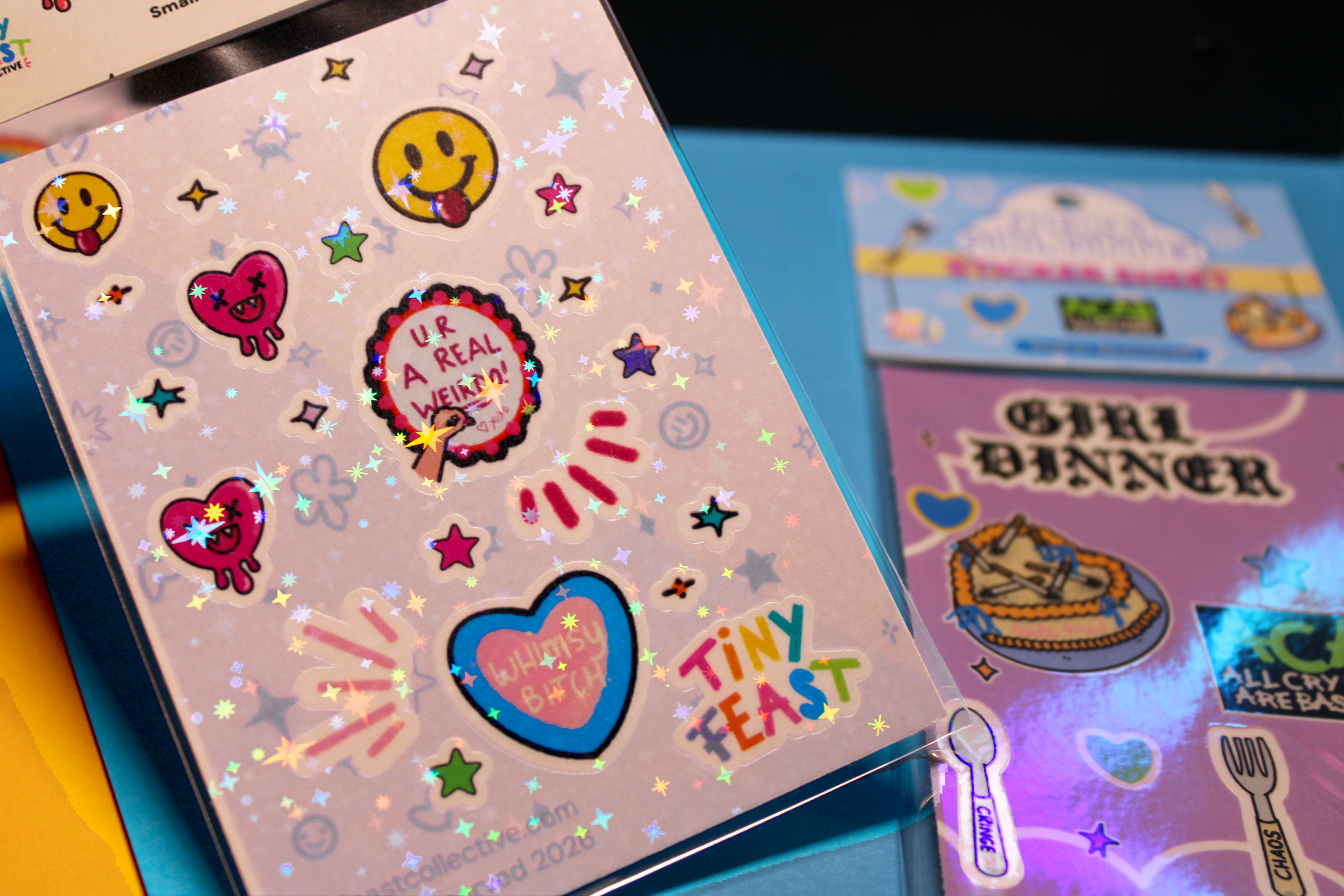 Tiny Feast Branded Sticker Sheet